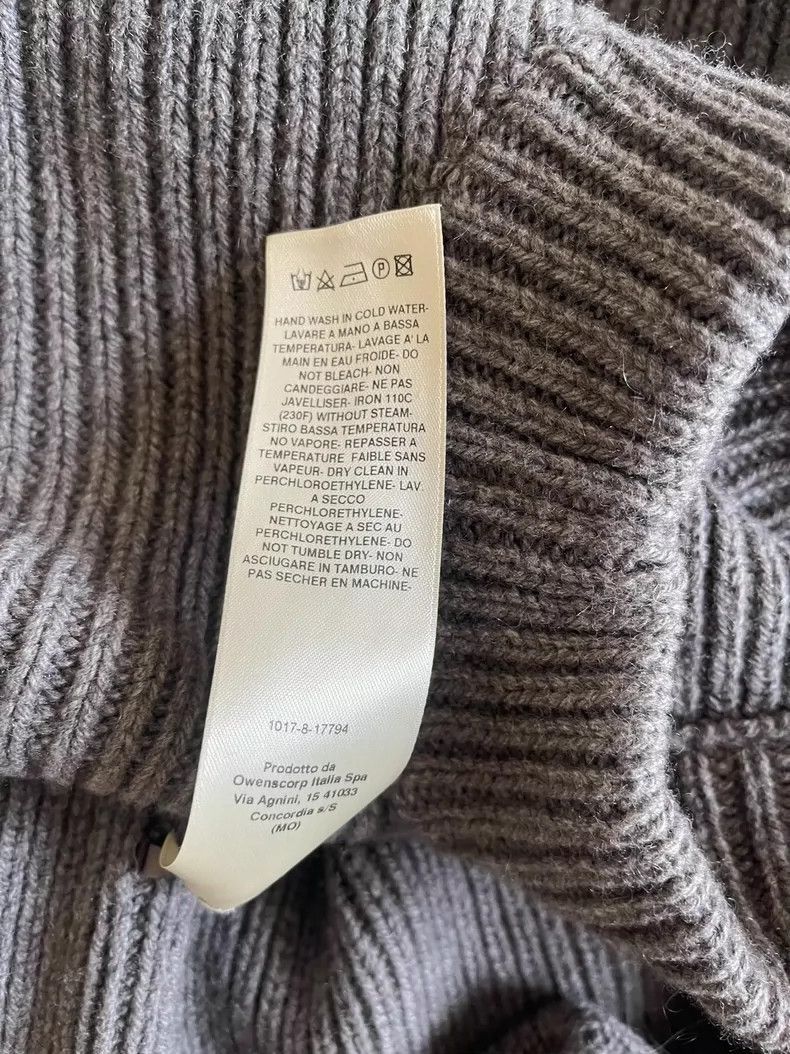 Rick Owens rick owens fw21 gethsemane banana sweater-2508 Size US L / EU 52-54 / 3 - 3 Thumbnail