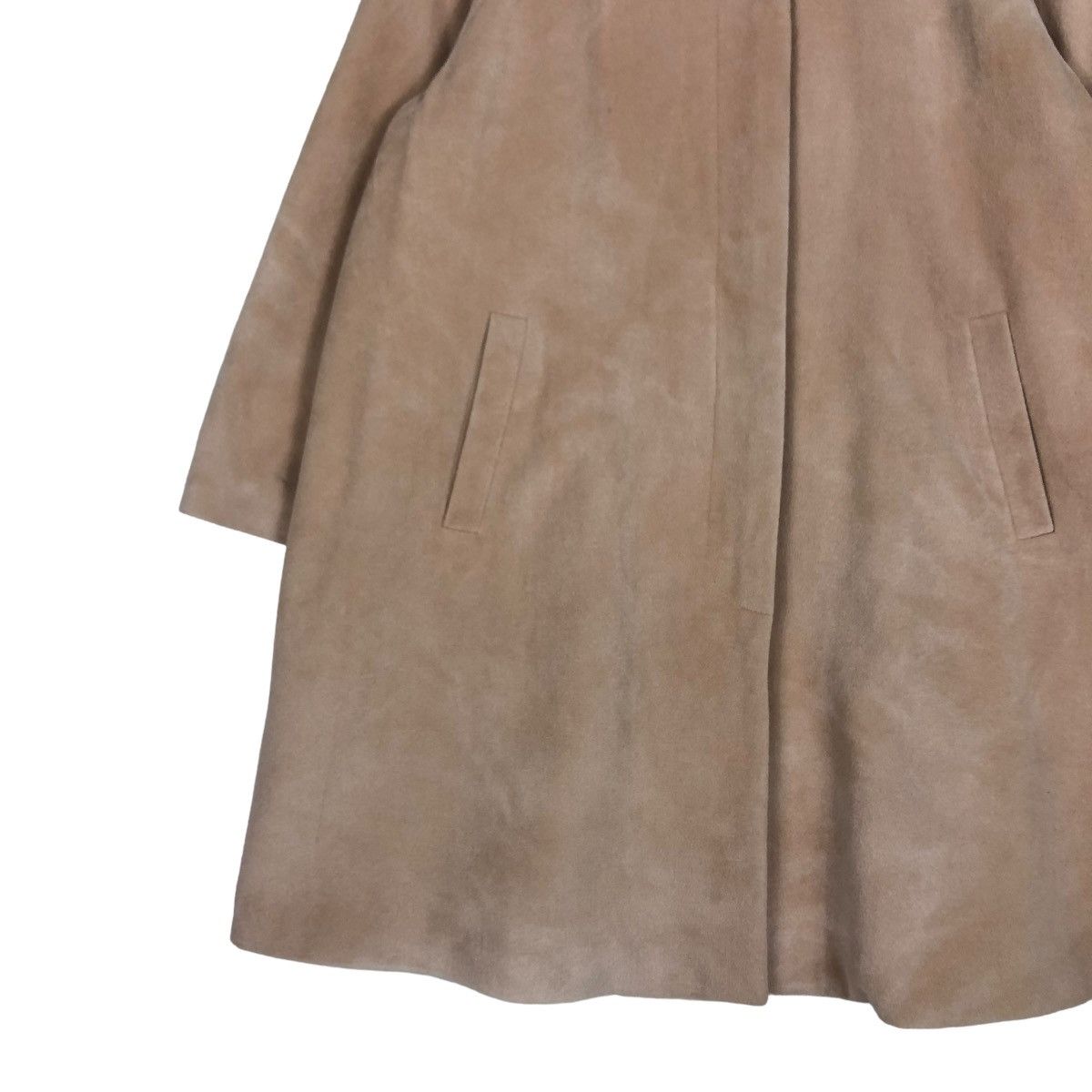 Burberry 🔥VINTAGE LONG WOOL FLY COATS JACKET BURBERRYS HERRINGBONE Size US M / EU 48-50 / 2 - 4 Thumbnail