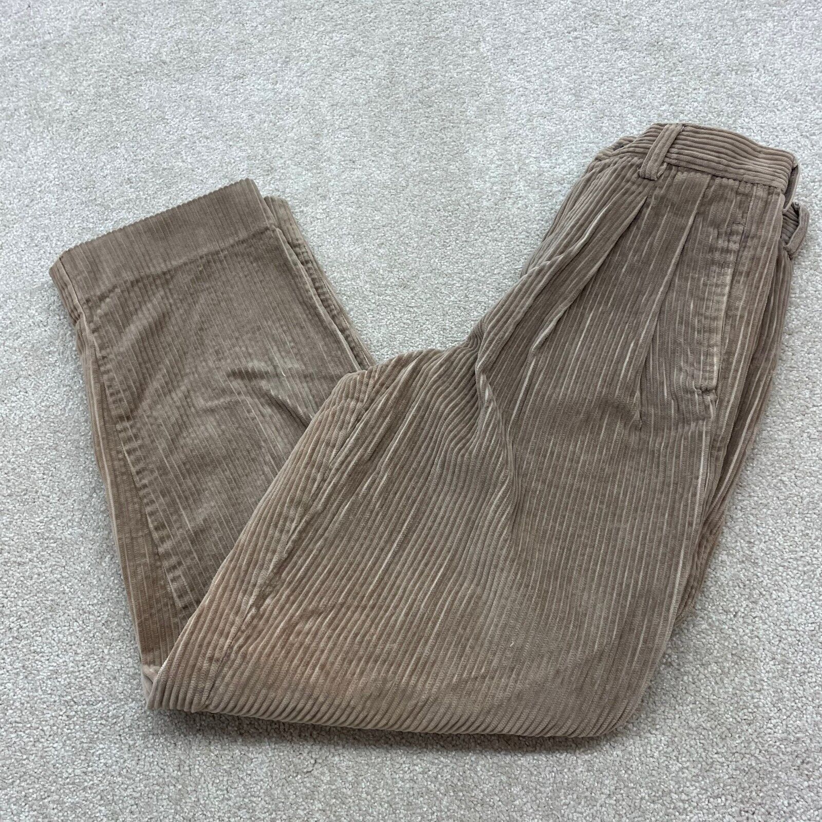 Eddie Bauer Eddie Bauer Pants Women 4 Petite Corduroy Brown Straight