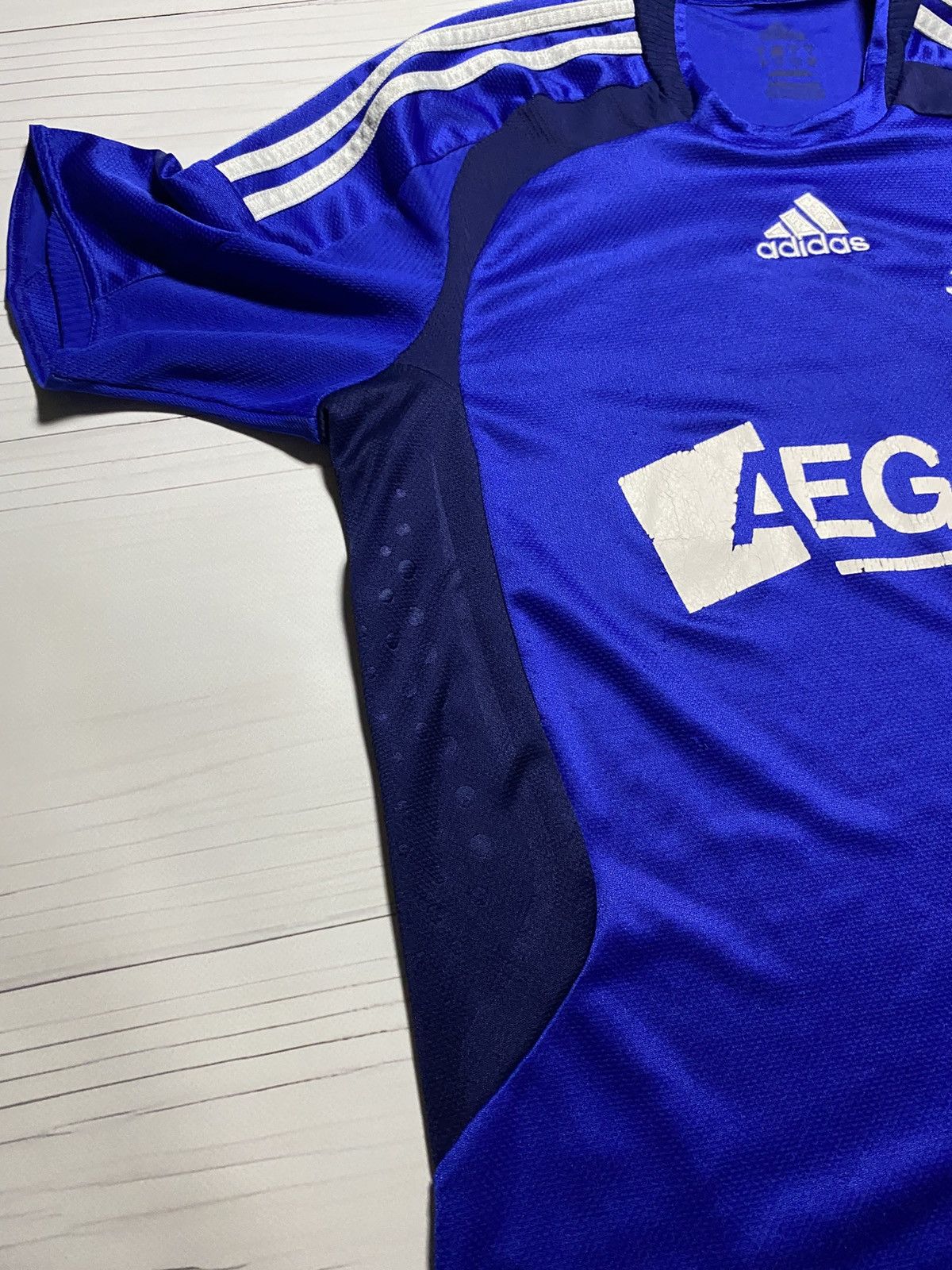 Adidas × Vintage Vintage Ajax 2008-09 Away soccer football y2k t shirt Size US S / EU 44-46 / 1 - 10 Thumbnail