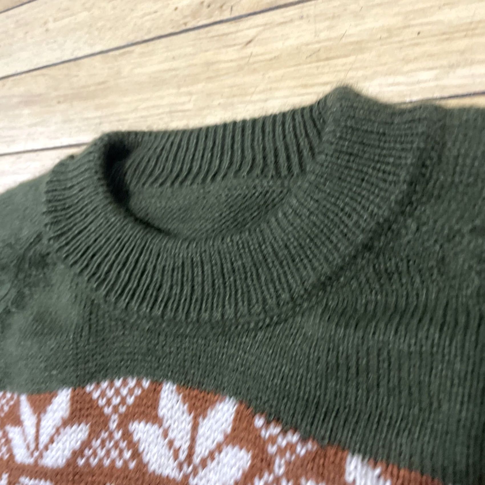 Vintage VINTAGE Ugly Christmas Sweater Shirt Mens L Llama Graphic Print Holiday Brown Green Christmas Sweater Size US L / EU 52-54 / 3 - 5 Thumbnail
