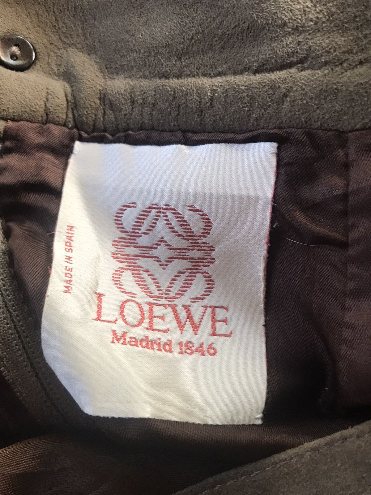 Loewe 🔥vintage🔥 LOEWE spain soft leather mini skirt Size S / US 4 / IT 40 - 7 Thumbnail