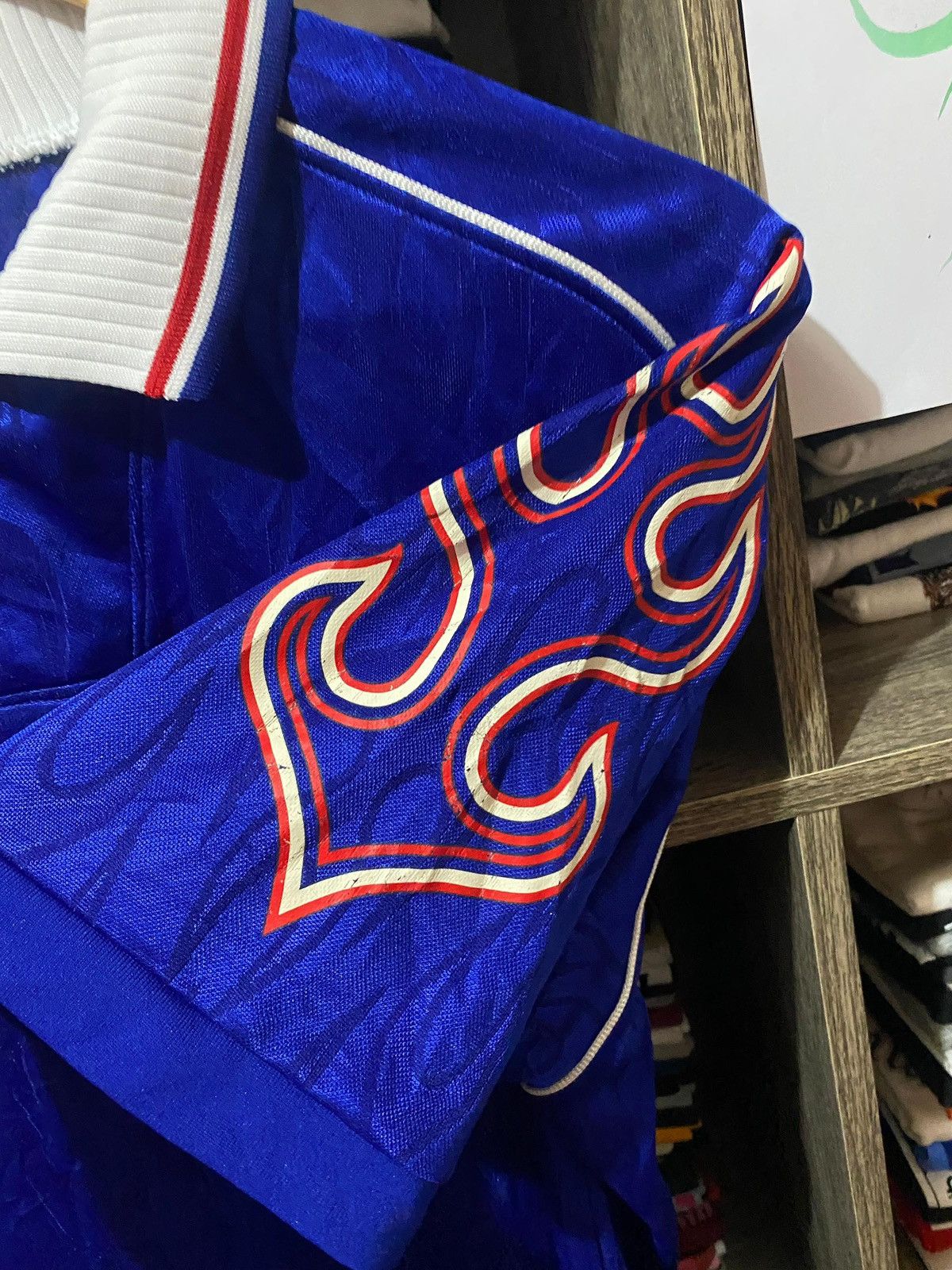 Asics × Vintage Vintage 1998 Japan Home World Cup Jersey Size US L / EU 52-54 / 3 - 5 Thumbnail