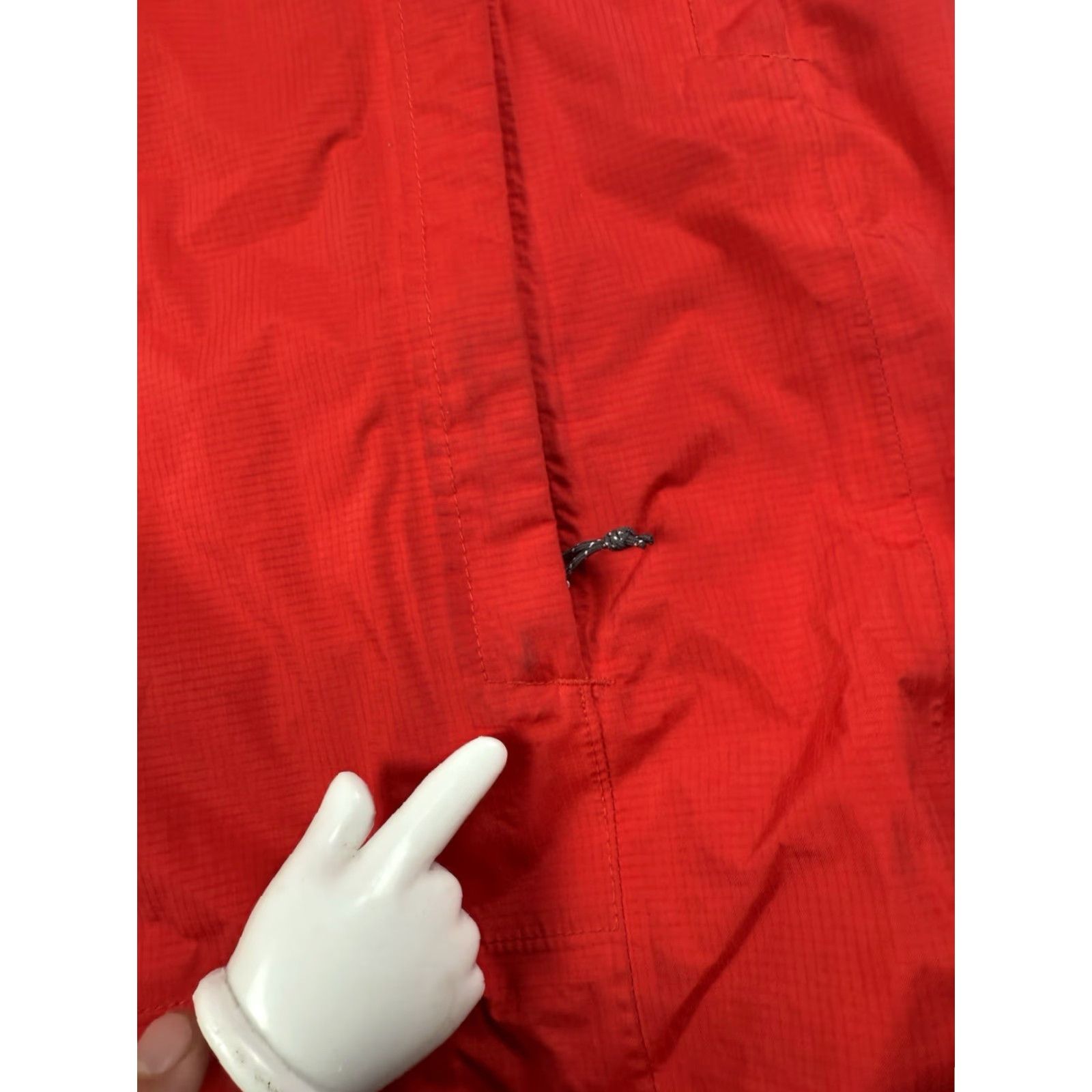 Patagonia VINTAGE Patagonia Jacket Mens Regular S Red Zip Hooded Lightweight All Seasons Pockets Rain Coat Size US S / EU 44-46 / 1 - 7 Thumbnail