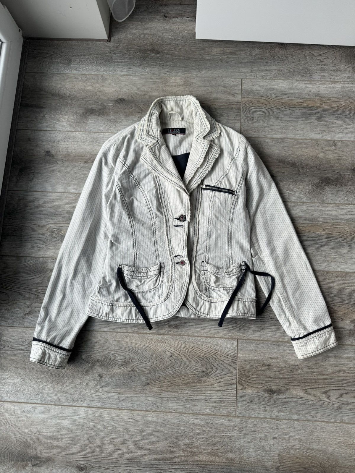 Junya Watanabe Vintage Japan Style Avant-Garde Y2k Blazer Jacket Size M / US 6-8 / IT 42-44 - 1 Thumbnail