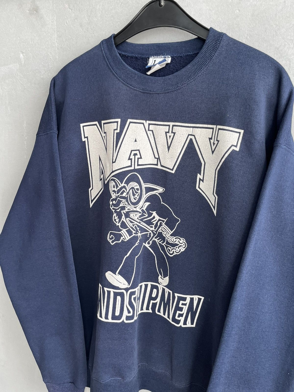 Lee × Vintage LEE NAVY midshipmen sweatshirt USA vintage Size US L / EU 52-54 / 3 - 7 Thumbnail