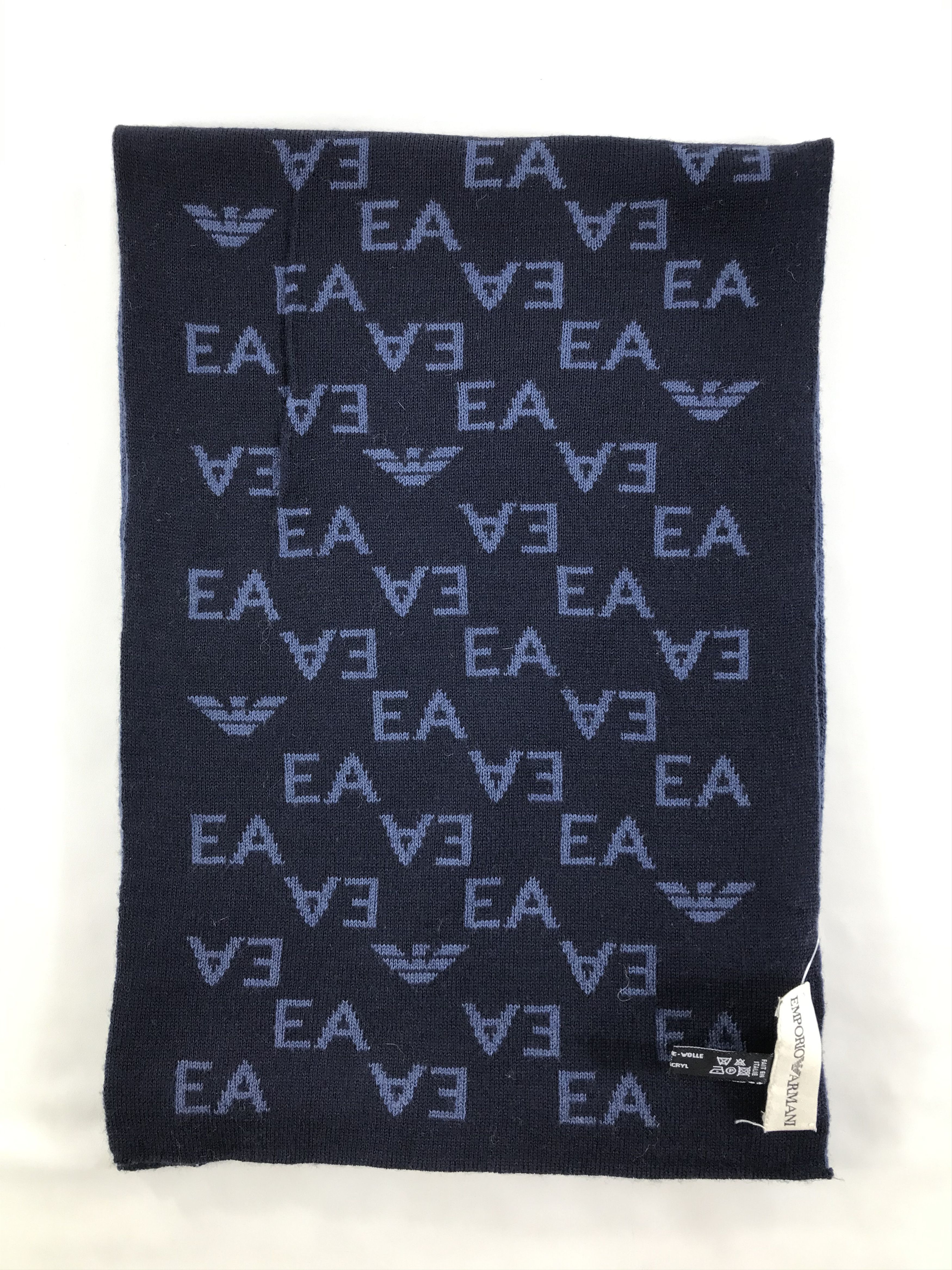 Emporio Armani Vintage Emporio Armani Scarf/Muffler/Neckwear MF1336 Size ONE SIZE - 2 Thumbnail