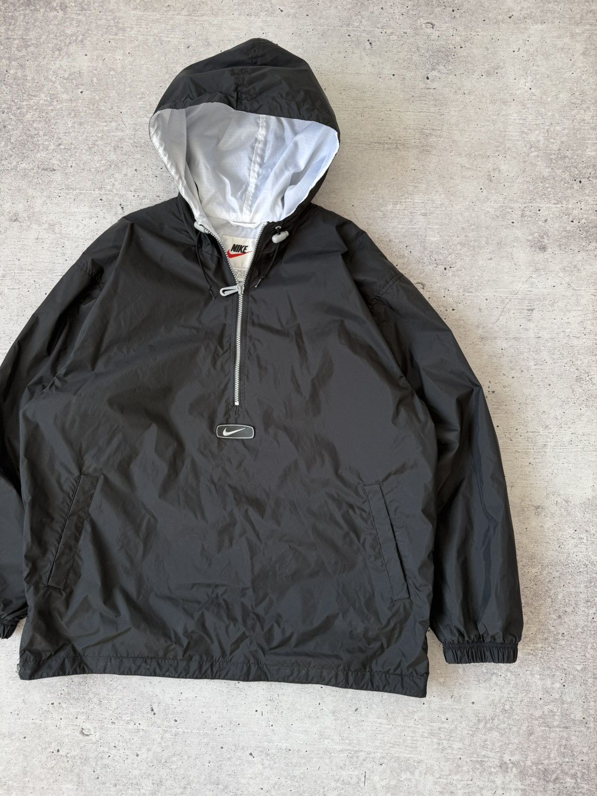 Nike Vintage Nike Center Swoosh Anorak Jacket Y2K Size L Size US L / EU 52-54 / 3 - 4 Thumbnail