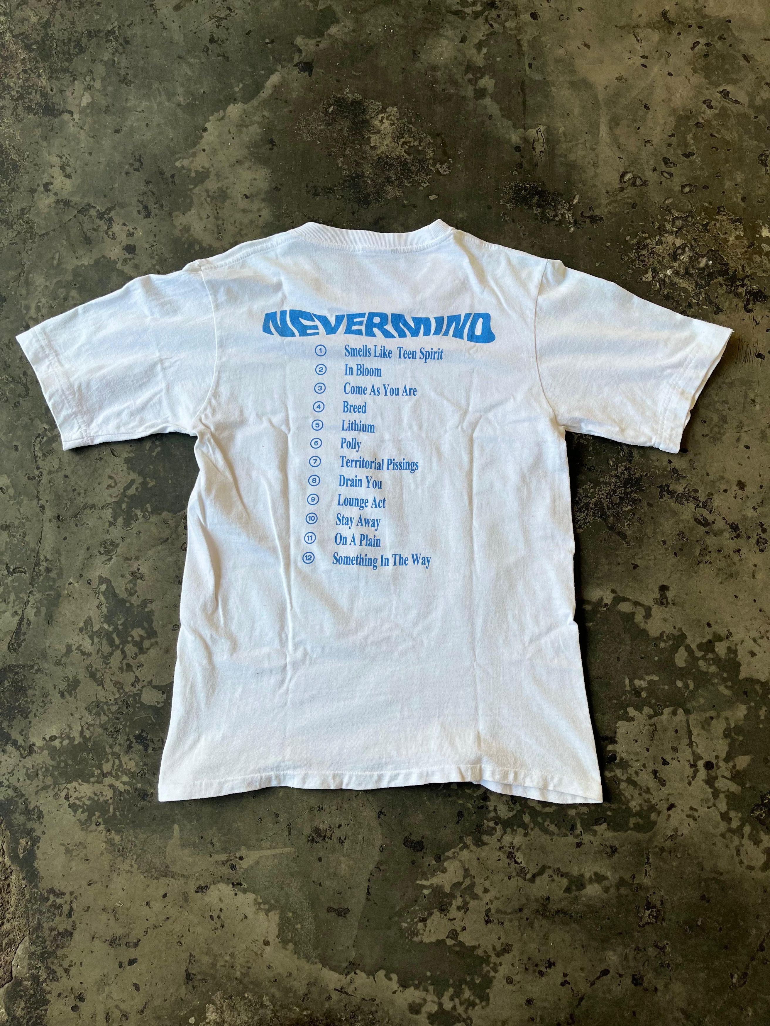 Vintage ❌SOLDOUT❌NIRVANA "NEVERMIND" BANDSHIRT WALL OF FAME Size US S / EU 44-46 / 1 - 3 Thumbnail