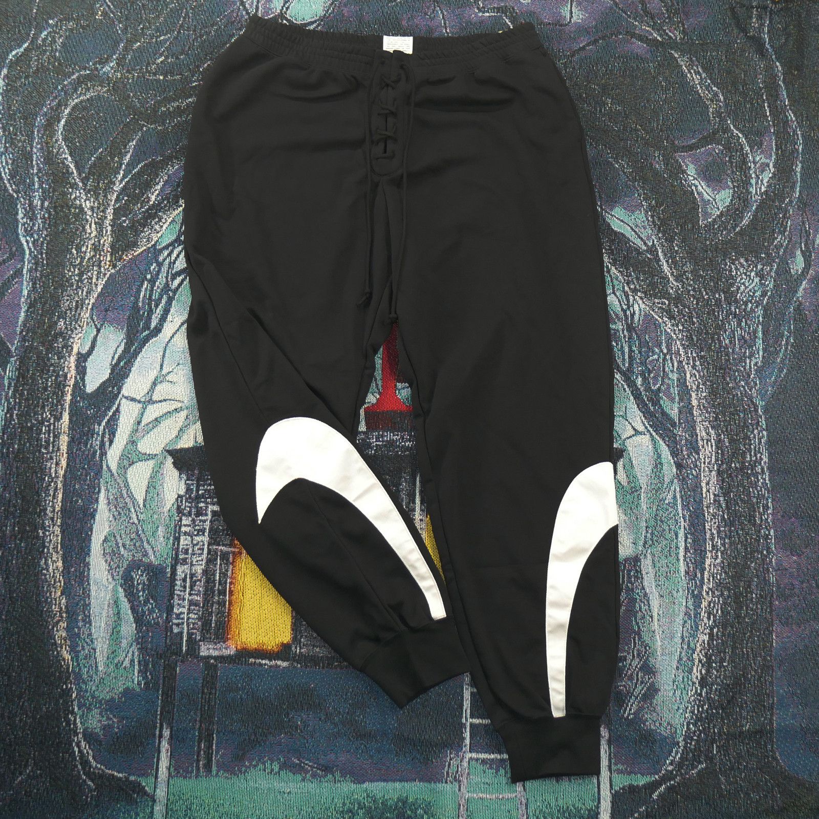 Nike Nike Sportswear Circa 50 French Terry Big Logo Swoosh Pants Size 30" / US 8 / IT 44 - 1 Thumbnail