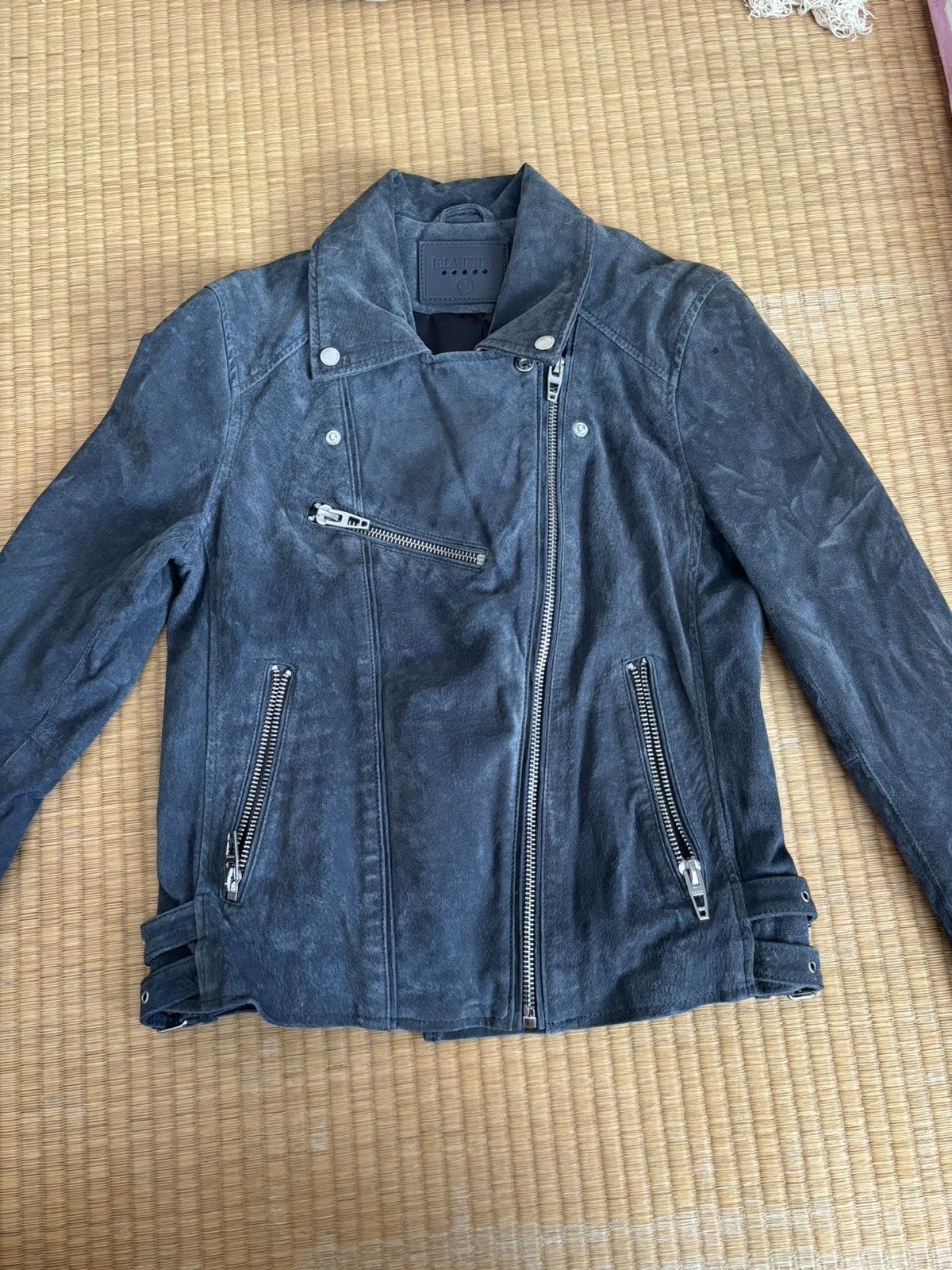 BLANKNYC BLANK NYC Suede Leather Moto Jacket Size M / US 6-8 / IT 42-44 - 3 Thumbnail