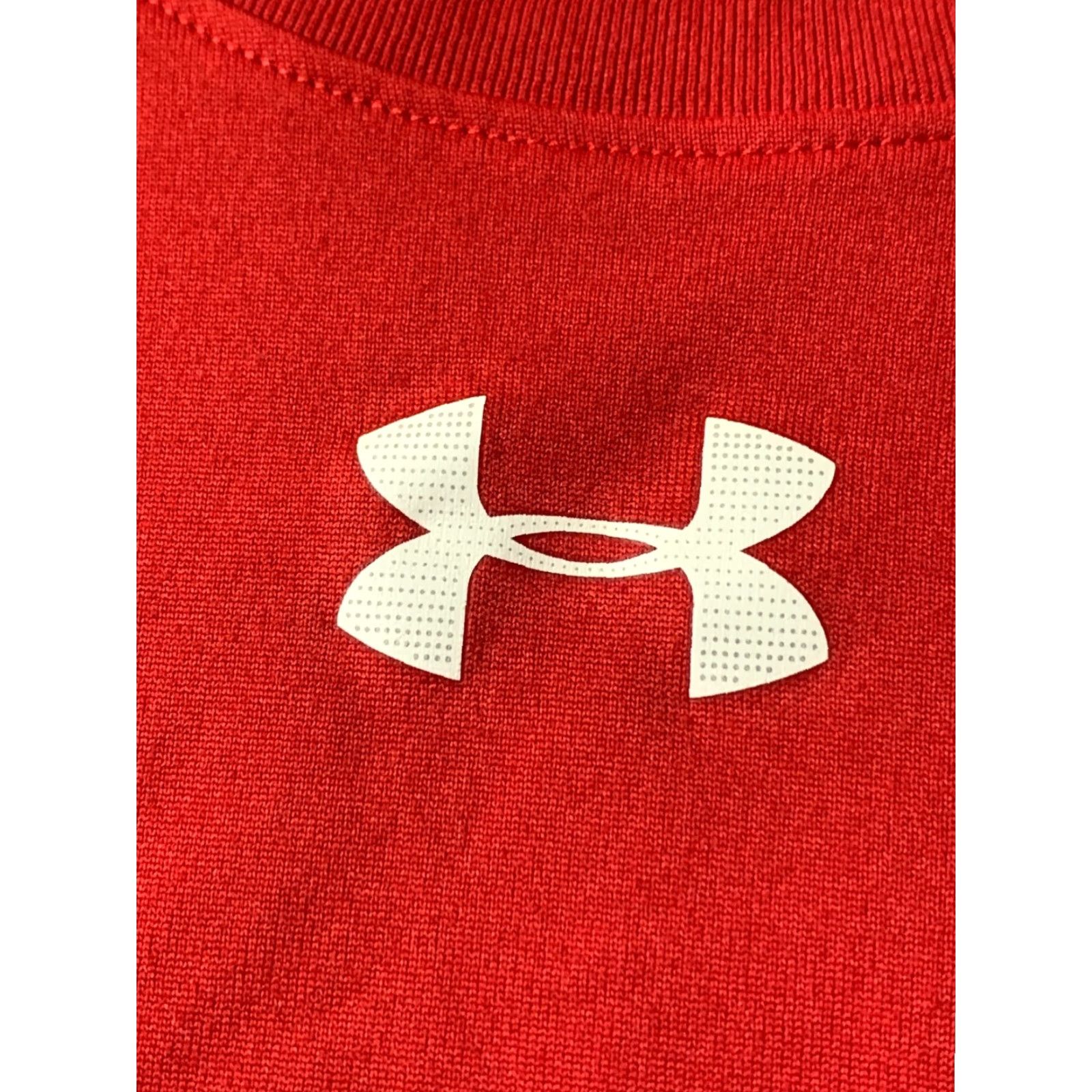 Under Armour UNDER ARMOUR Shirt Men 2015 HeatGear Jersey Short Sleeve Crew Neck Red M 70x55cm 2015 Crossfit Base Layers Size US M / EU 48-50 / 2 - 4 Thumbnail