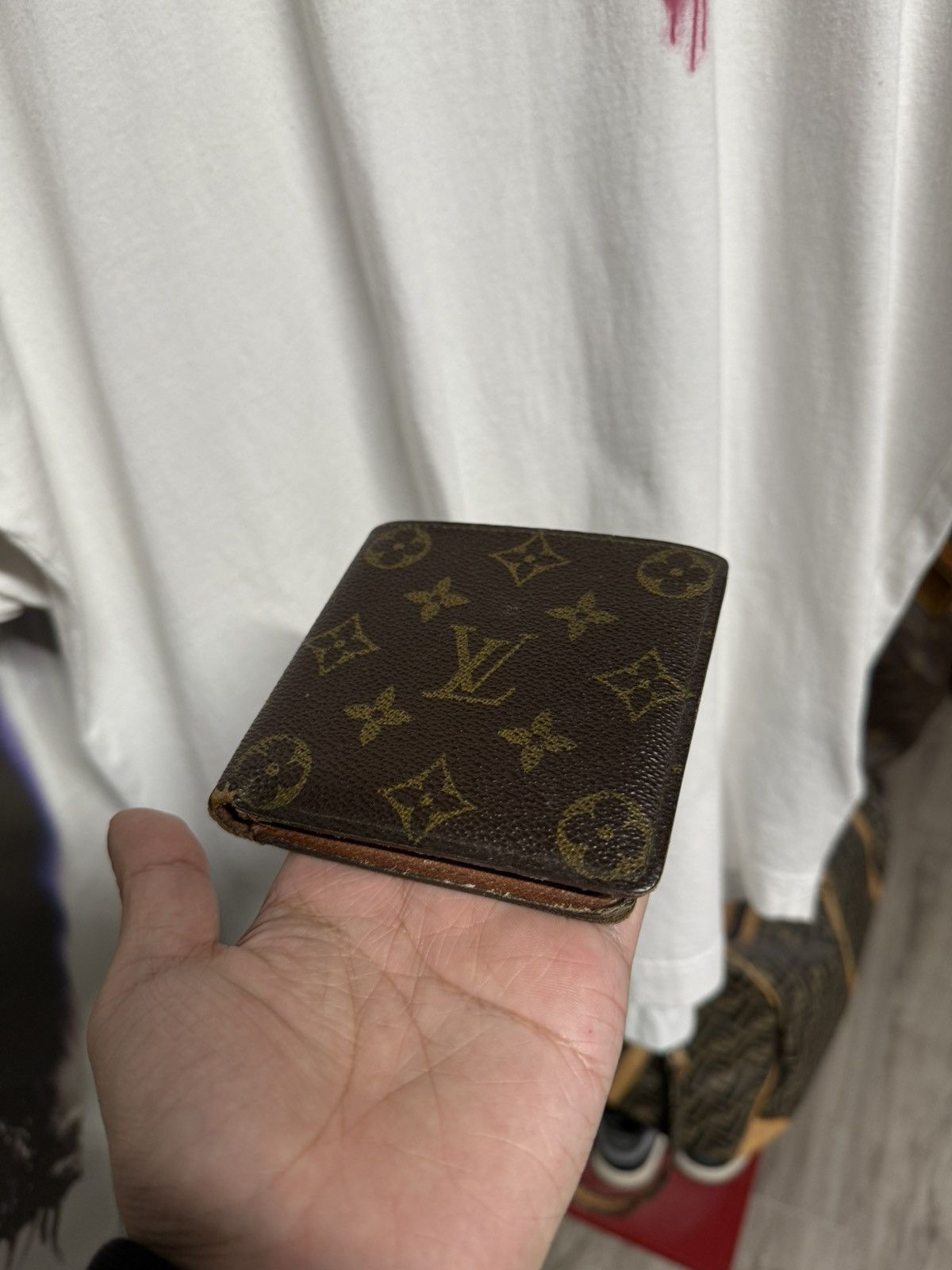 Louis Vuitton Louis Vuitton Monogram Brown Leather Bifold Wallet Preowned Size ONE SIZE - 17 Thumbnail