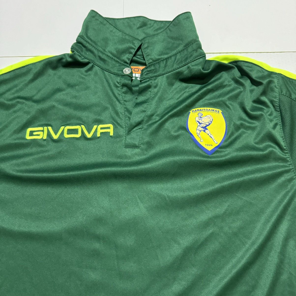 Other Givova Panetolikos 2022/23 Third Football Soccer Jersey Size US L / EU 52-54 / 3 - 3 Thumbnail