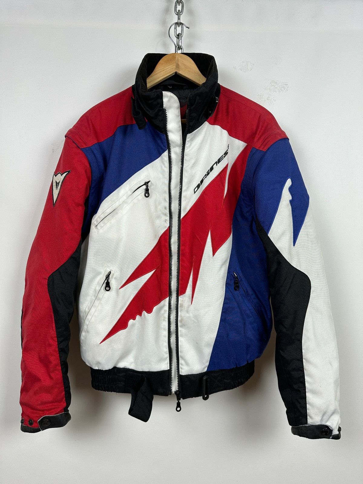 Dainese 90s Vintage Dainese Nylon Moto Racing Jacket / Vest Size US M / EU 48-50 / 2 - 10 Thumbnail