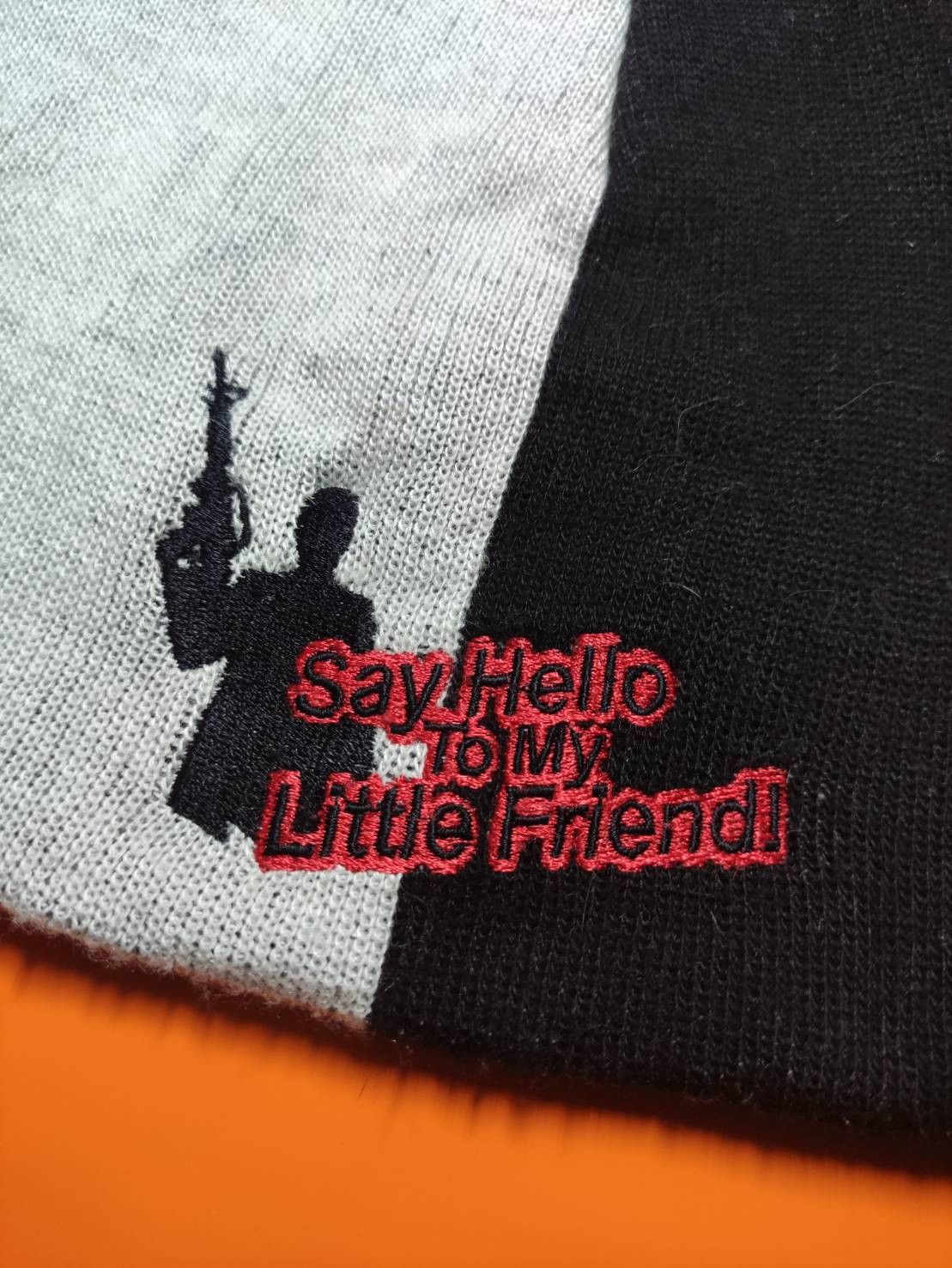 Universal Studios Vtg Scarface " Say Hello To My Little Friend! " Movie Promo Size ONE SIZE - 4 Thumbnail