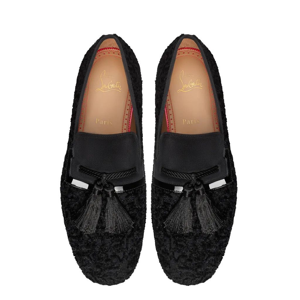 Christian Louboutin o1bcso1str1024 By The Sofa Flat in Black Size US 11 / EU 44 - 1 Preview
