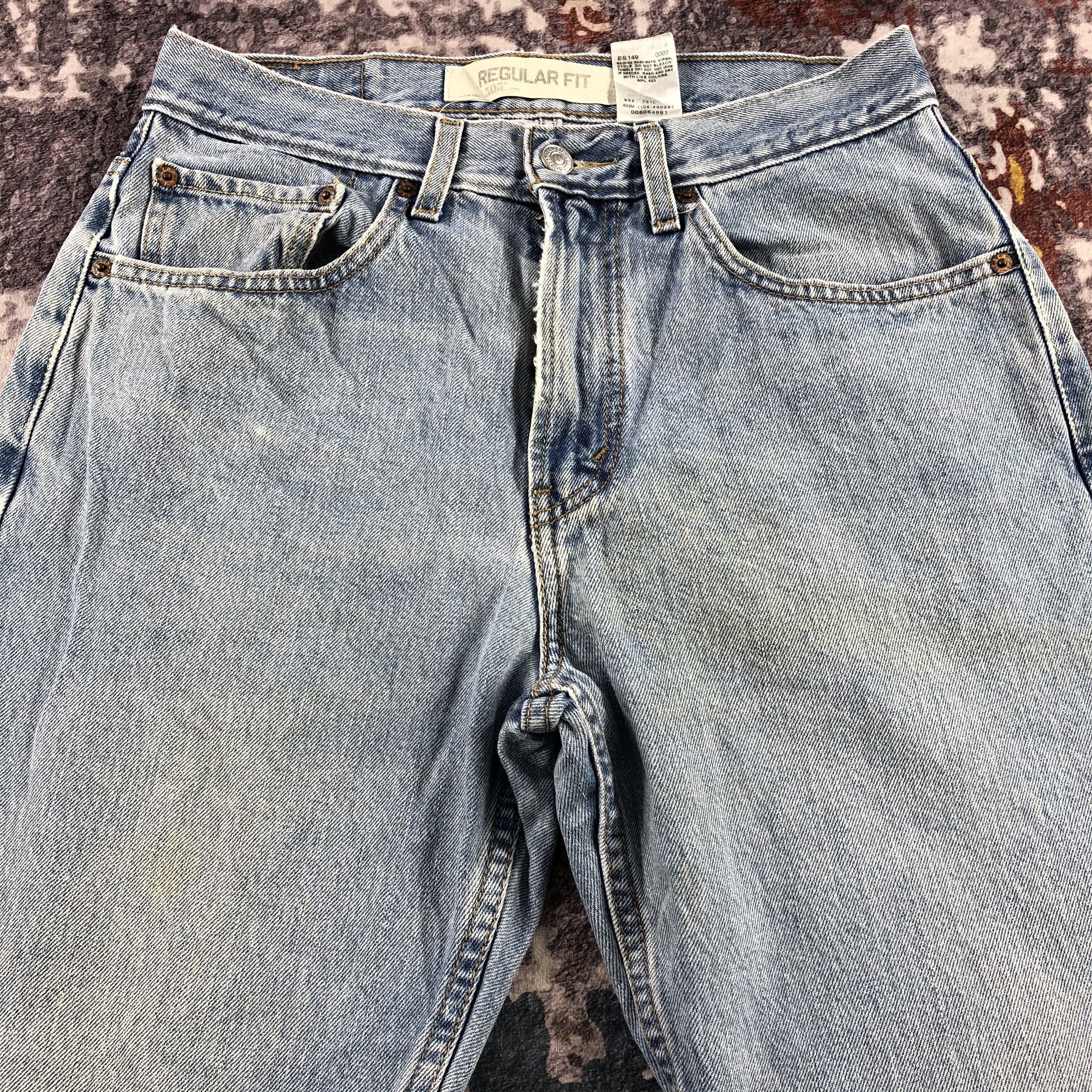 Levi's × Vintage Vintage Light Wash Levis 550 Jeans-JM3079 Size US 35 - 3 Thumbnail