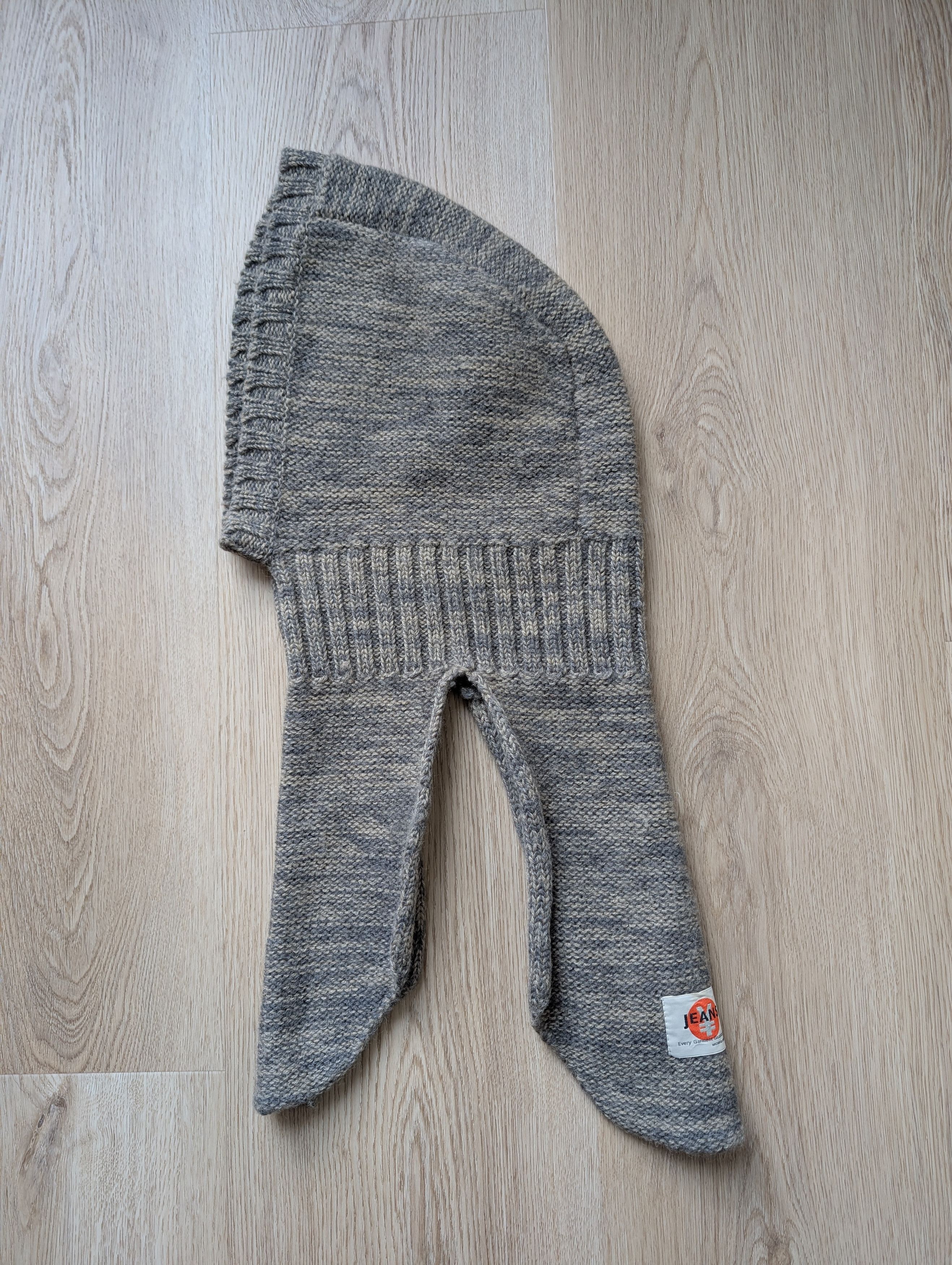 Michiko Koshino Michiko Koshino Japan Style Rare Y2K Wool Knit Balaclava Hat Size ONE SIZE - 1 Thumbnail