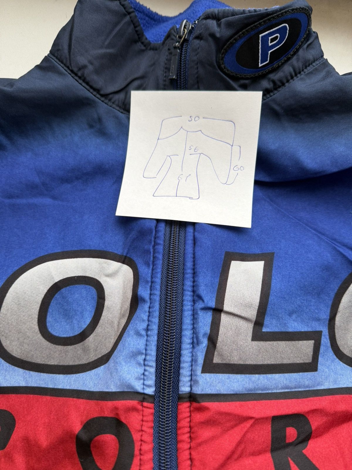 Polo Ralph Lauren Rare Polo Ralph Lauren Polo Sport Fleece Jacket Pepsi P 1997 Size US M / EU 48-50 / 2 - 16 Thumbnail