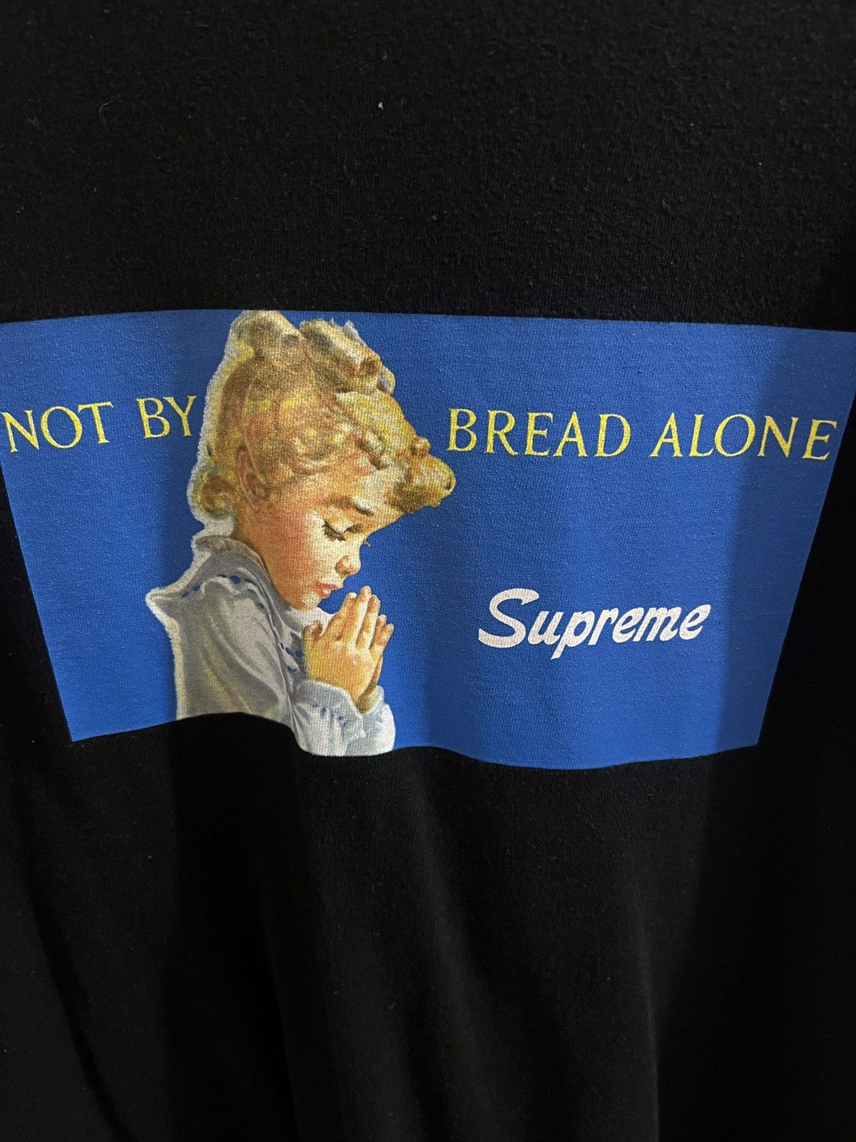 Supreme Supreme 2015 Not By Bread Alone Tee Size US L / EU 52-54 / 3 - 2 Thumbnail