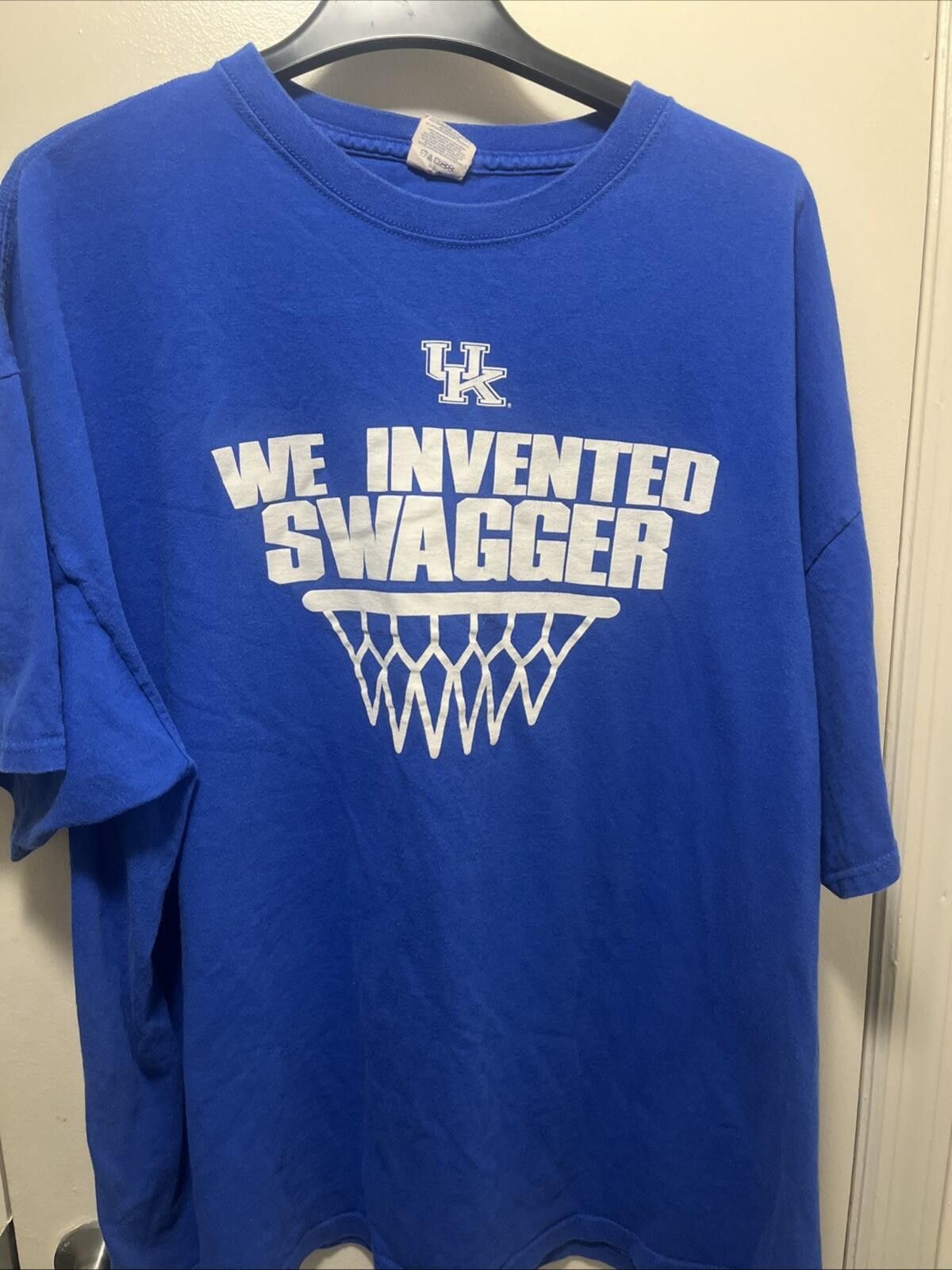 The Unbranded Brand Kentucky Swagger Mens Blue Print Short Sleeve Tee Size 4XL Size US XXL / EU 58 / 5 - 5 Thumbnail