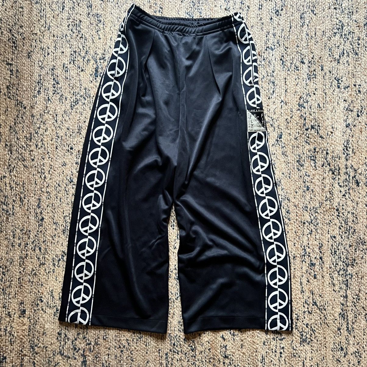 Kapital TH.D.D. Wide-Leg Pleated Tech-Jersey Track Pants Size US 34 / EU 50 - 1 Thumbnail