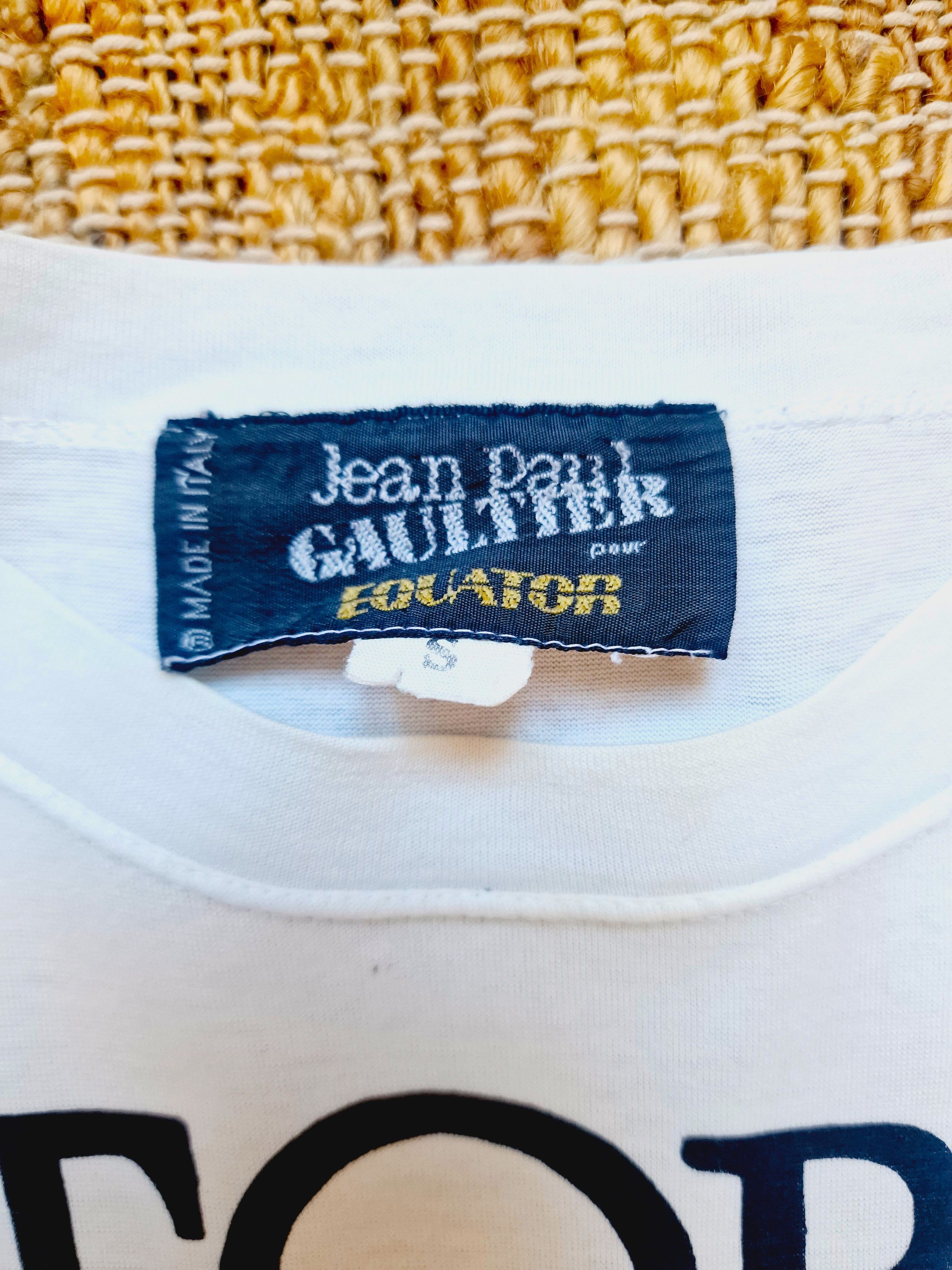 Jean Paul Gaultier Jean Paul Gaultier Psychedelic Optical T-shirt Mesh Tee Top Size US M / EU 48-50 / 2 - 4 Thumbnail