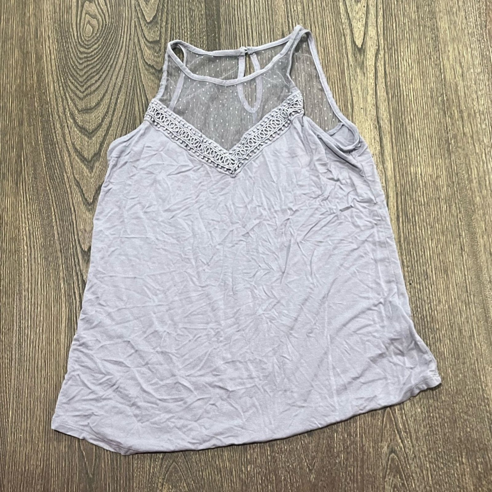 Vintage Maurices Tank Blouse Round Neck Sleeveless Stretch Size XS Size XS / US 0-2 / IT 36-38 - 1 Thumbnail