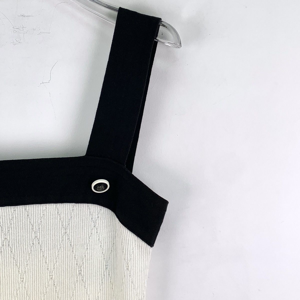 Chanel Chanel Color-block Quilted Cotton Camisole Knit Vest K26WX Size S / US 4 / IT 40 - 3 Thumbnail