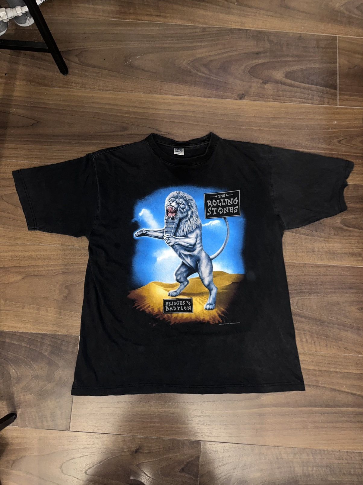 Vintage Rolling Stones Bridges to Babylon shirt Size US XL / EU 56 / 4 - 1 Thumbnail