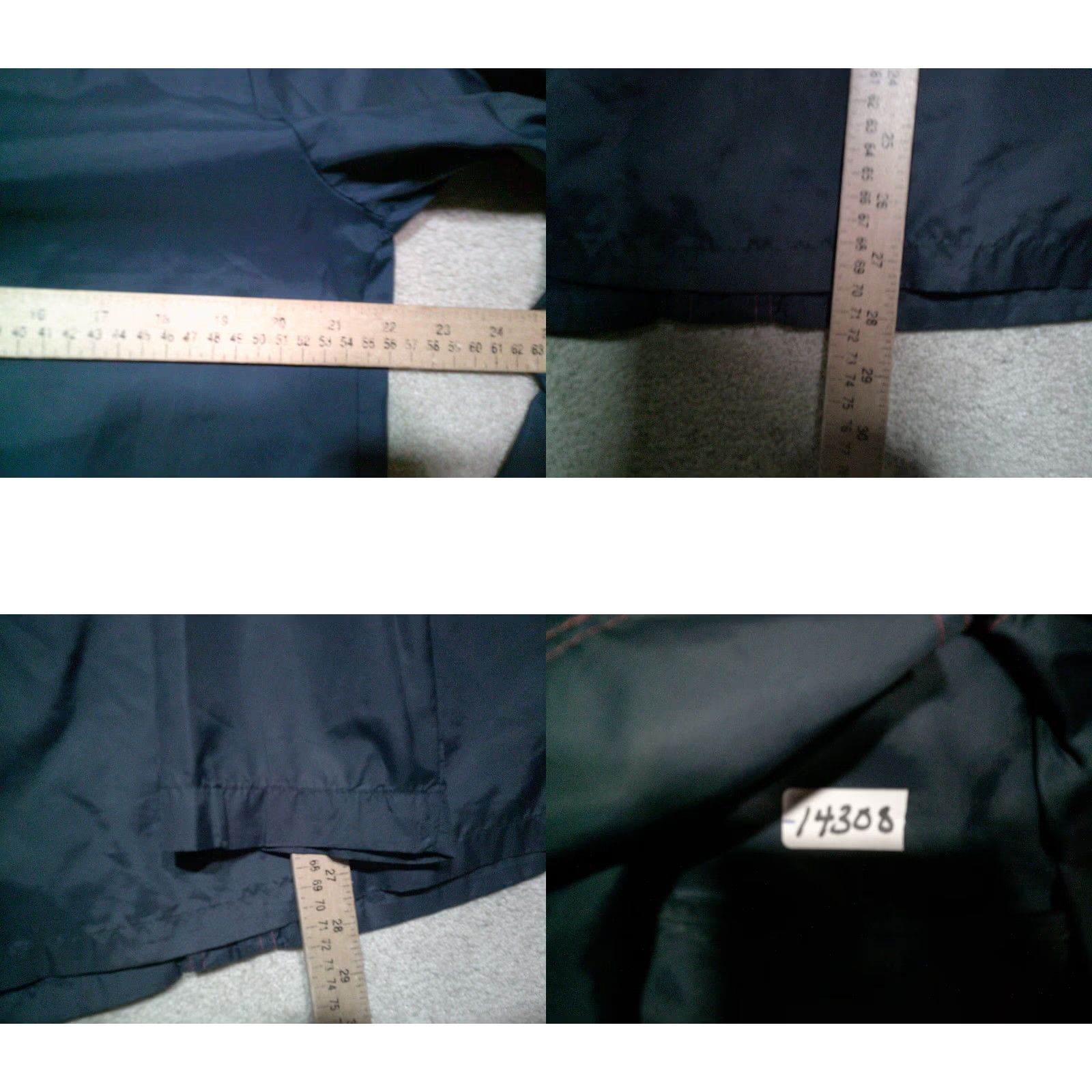 Vintage VINTAGE Western Windbreaker Womens Large Blue 70s Dagger Collar Snap Up Jacket Shirt? Size L / US 10 / IT 46 - 8 Thumbnail