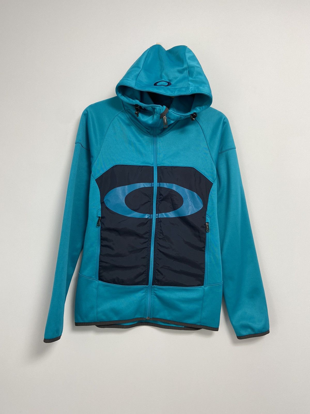 Vintage Oakley Vintage Hoodie 90’s Big Logo Size US S / EU 44-46 / 1 - 1 Thumbnail