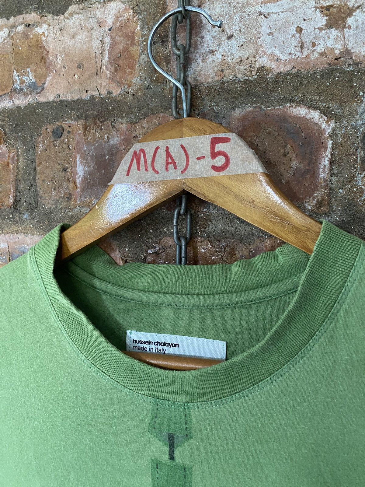 Hussein Chalayan 2000s Hussein Chalayan Bondage Hanes safety tee Size US M / EU 48-50 / 2 - 8 Thumbnail
