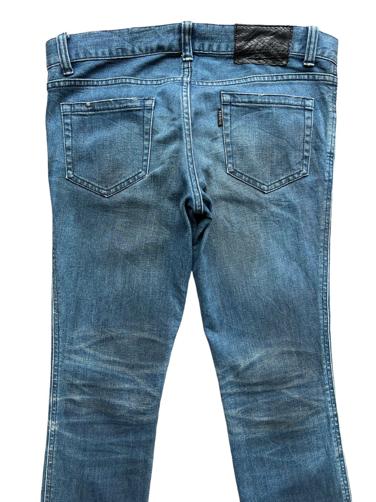 5351 POUR LES HOMMES 5351 Pour Les Homme Low Rise Skinny Fit Stretch Rusty Jeans Size US 35 - 4 Thumbnail