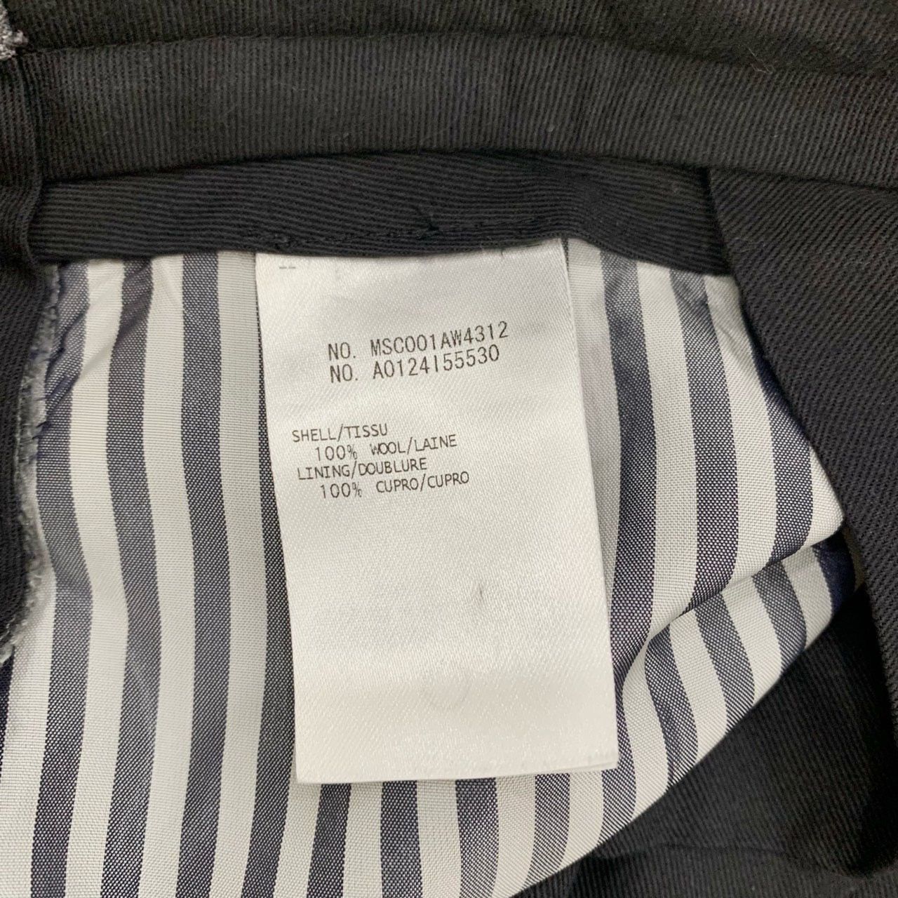 Thom Browne [Thom Browne] Grey Wool Cuff Dress Pants 2/M Size US 28 / EU 44 - 3 Thumbnail