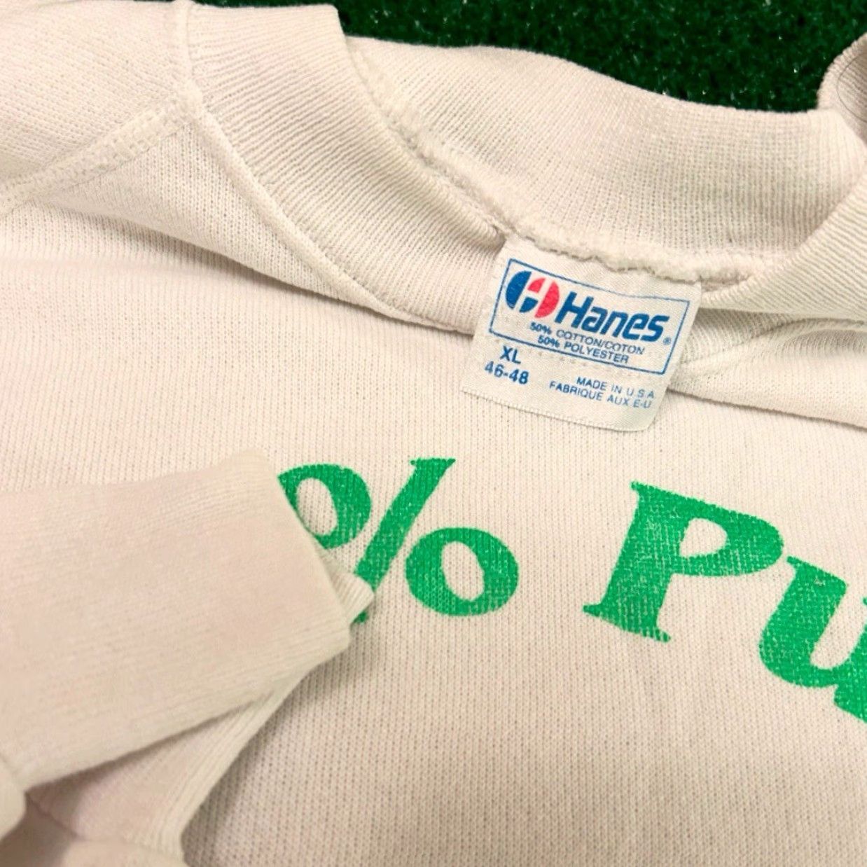 Vintage VINTAGE 80s 90s 100% Jamaican Real Thing Jamaica VTG Crewneck Sweater XL Men White Size US XL / EU 56 / 4 - 2 Thumbnail