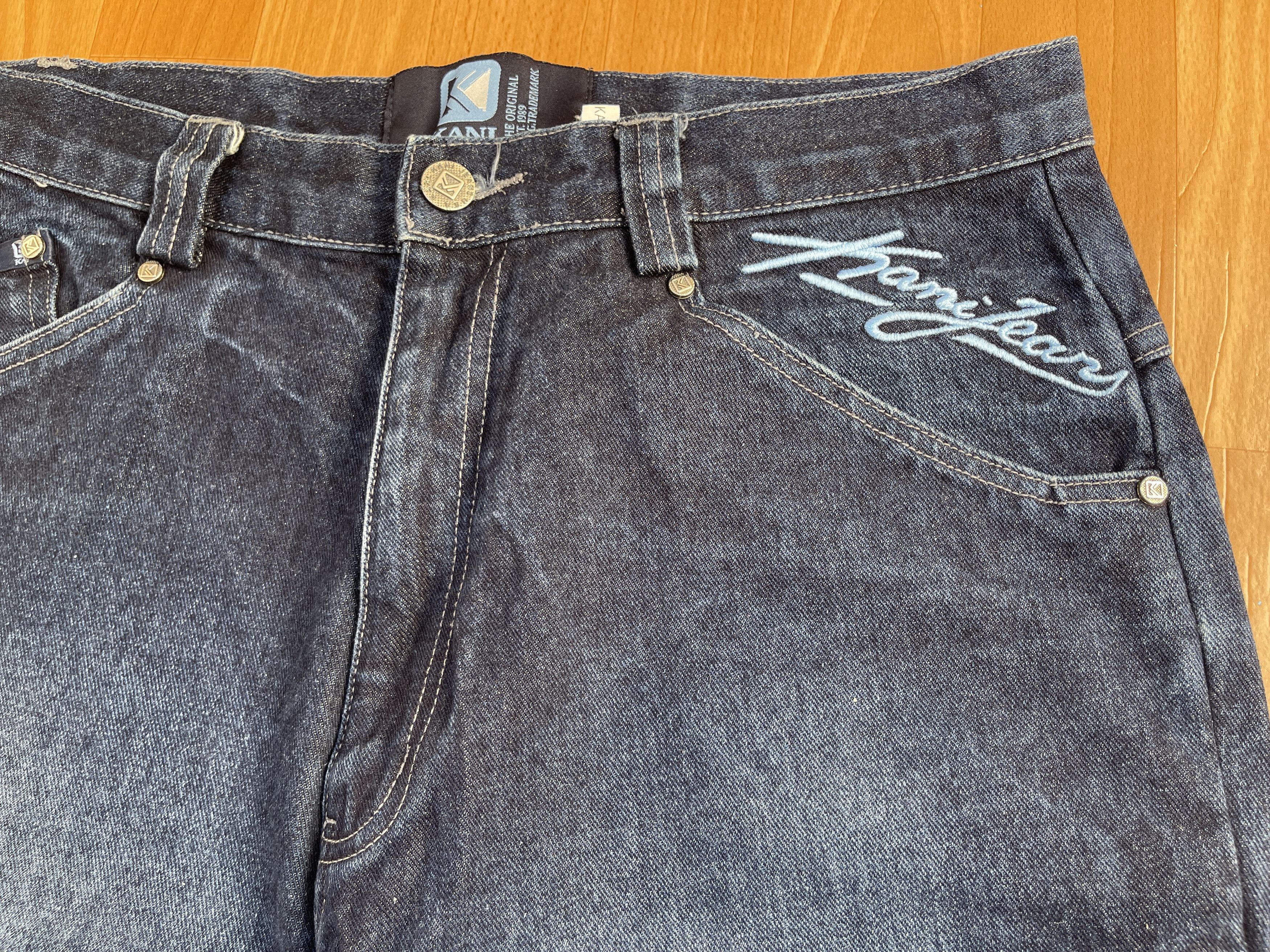 Karl Kani KARL KANI jeans, baggy, vintage Kani jeans, 90s hip hop W 32 Size US 32 / EU 48 - 13 Thumbnail