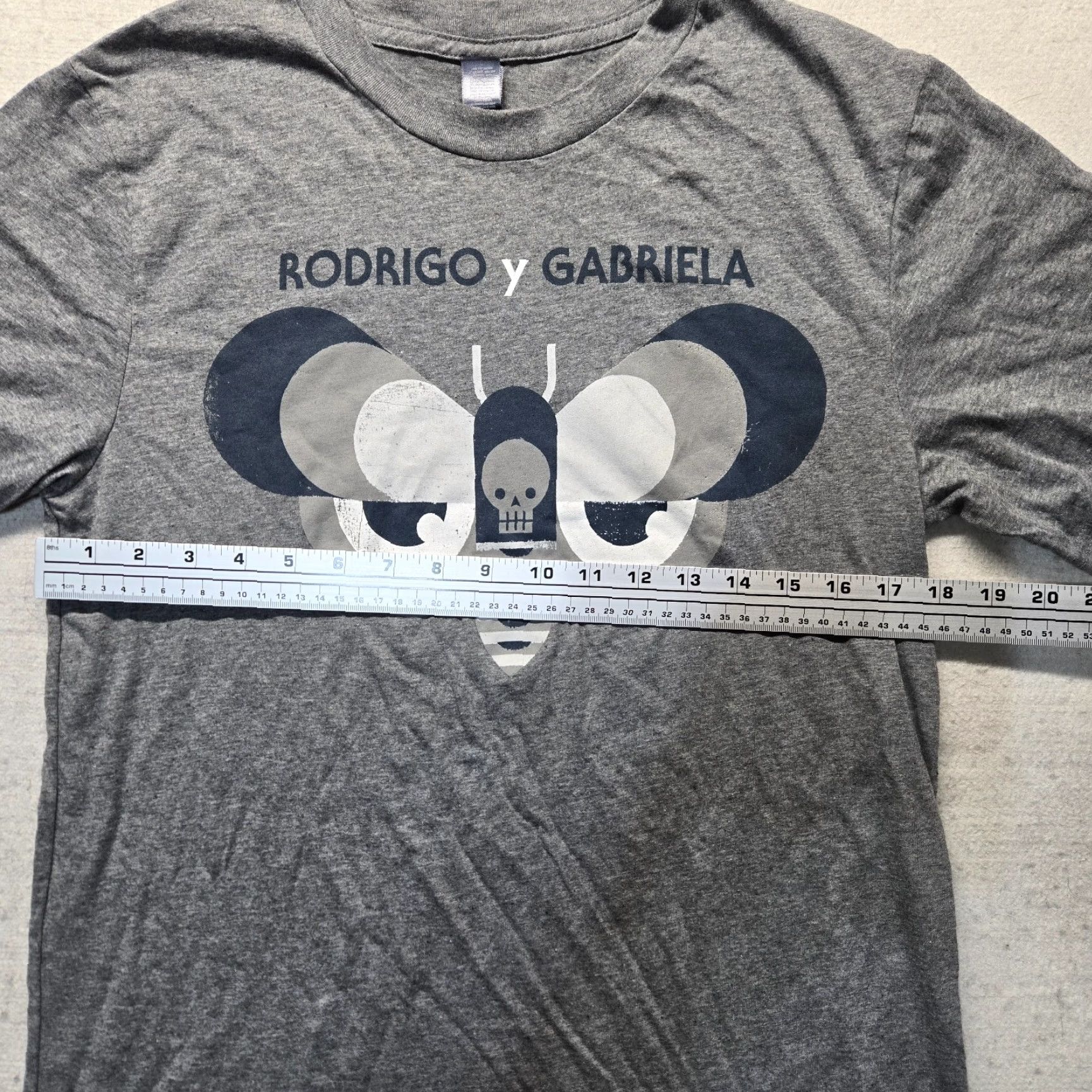 Vintage Vintage Rodrigo Y Gabriela 2013 US Summer Tour Gray T-Shirt Adult Medium Men Size US M / EU 48-50 / 2 - 2 Thumbnail