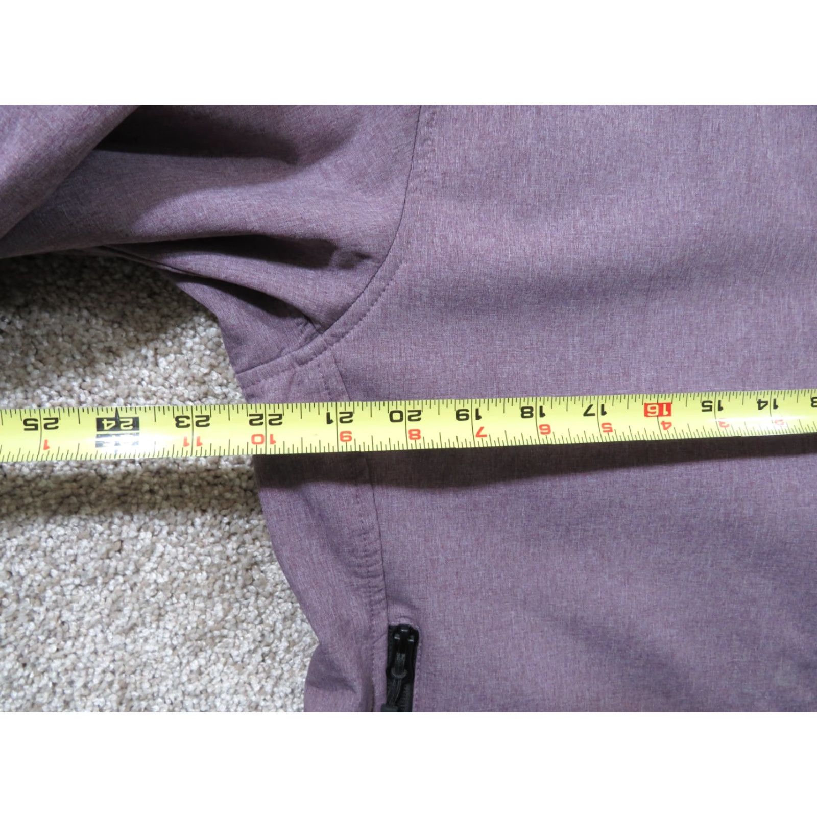 Vintage Western Cowgirl LEGEND Heather Purple Jacket L Women Solid Purple Simp Zip Snap Pockets Western Outdoor 3-4 Season Jacket Size L / US 10 / IT 46 - 6 Thumbnail