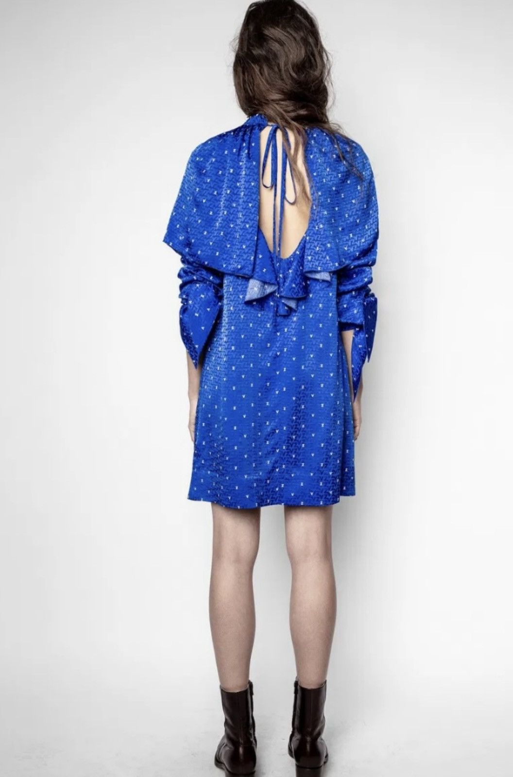 Other Zadig Voltaire defile rock punk silk logo monogram dress S Size S / US 4 / IT 40 - 1 Thumbnail