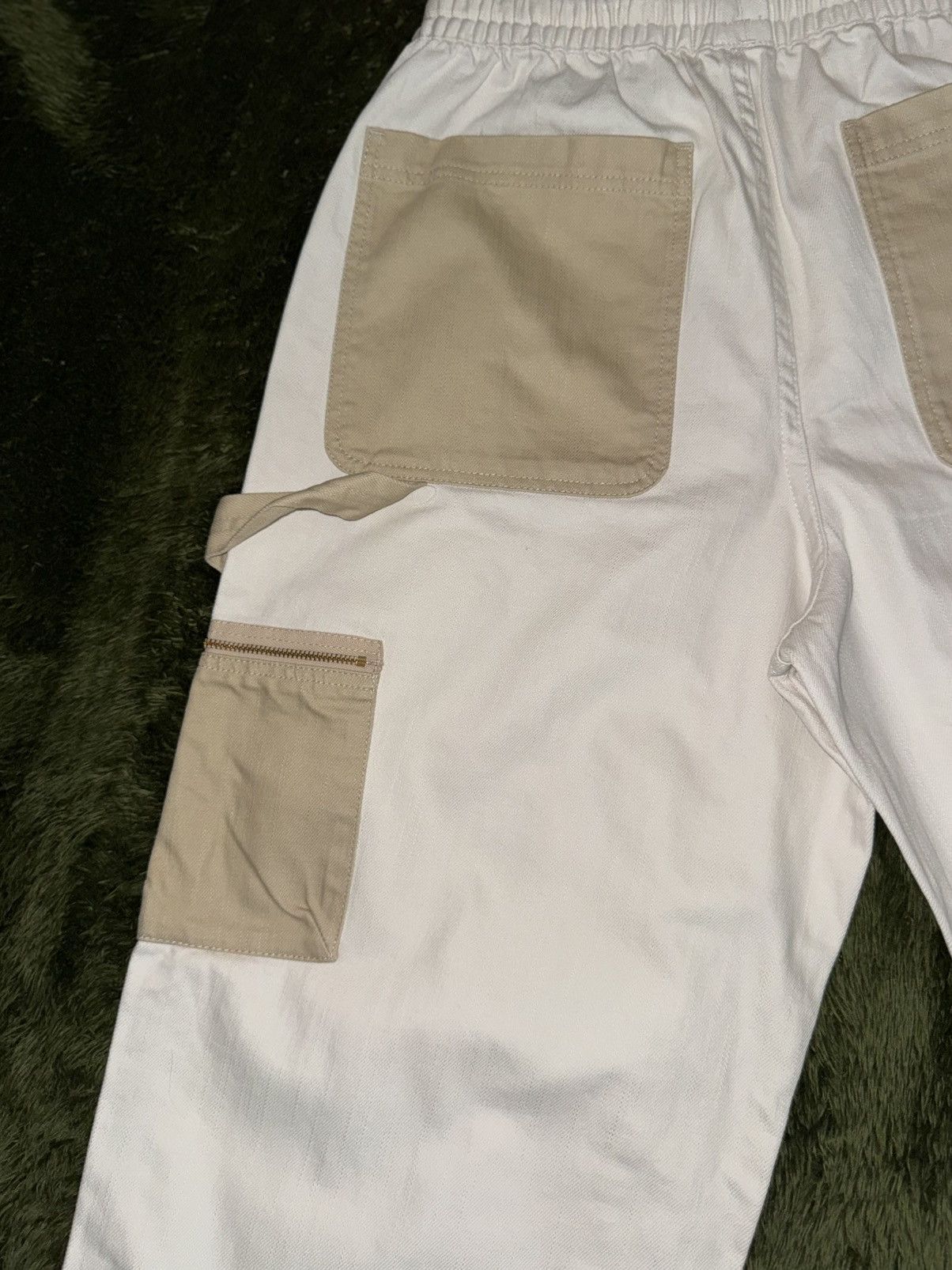 Puma × Rhude [L] PUMA x Rhude rhuigi Heavy Cotton Double Knee Pants beige Size US 36 / EU 52 - 9 Thumbnail
