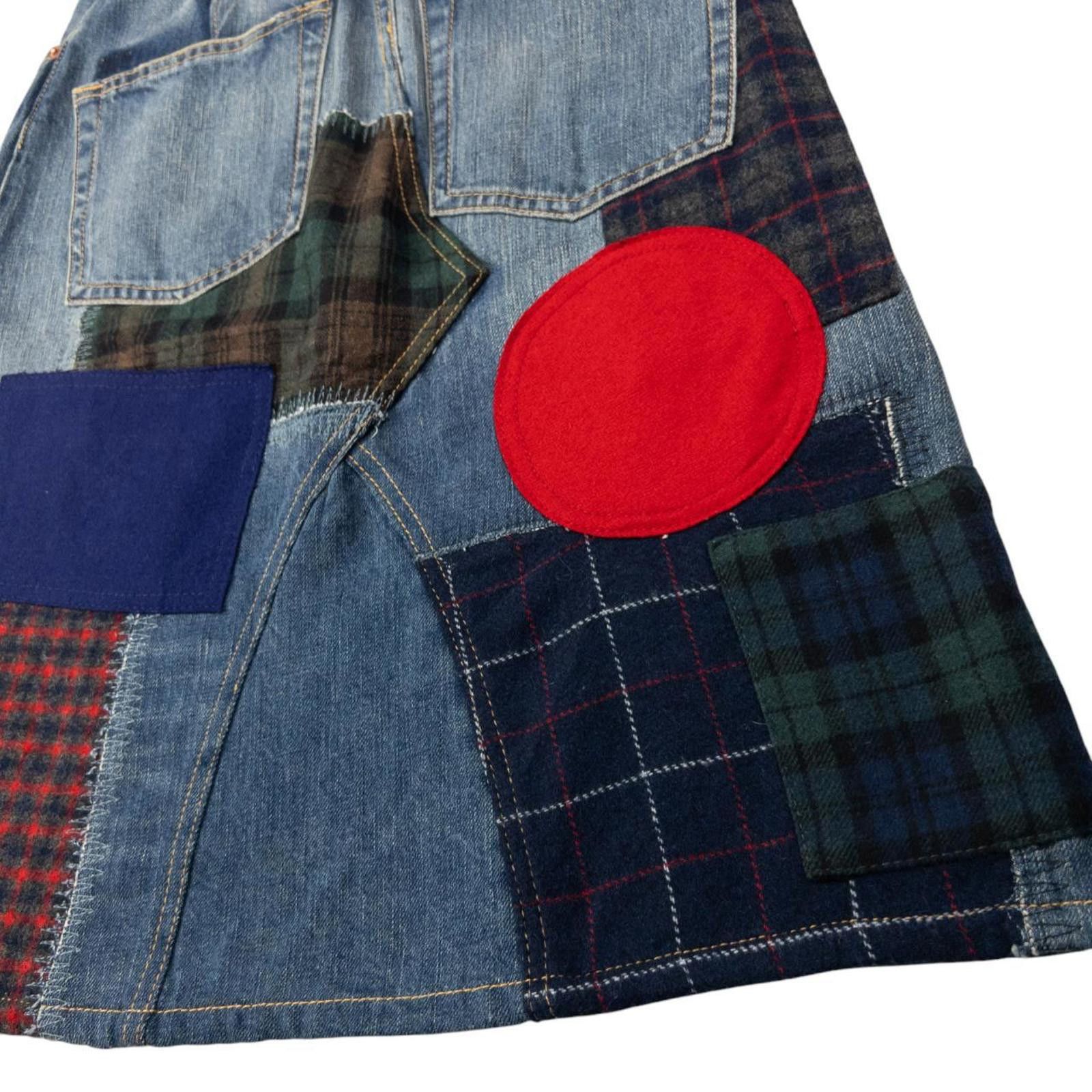 Junya Watanabe Vintage Junya Watanabe Comme Des Garçons Skirt Womens Size S Size 28" / US 6 / IT 42 - 6 Thumbnail