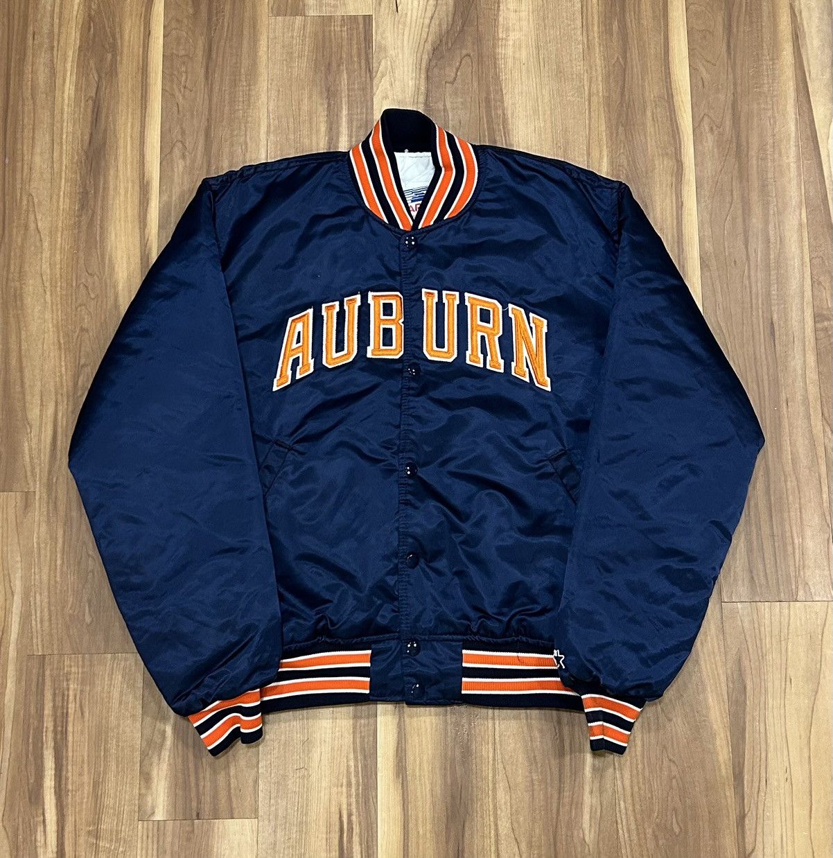 Starter Vintage Starter Auburn University Tigers Jacket Size US L / EU 52-54 / 3 - 1 Thumbnail