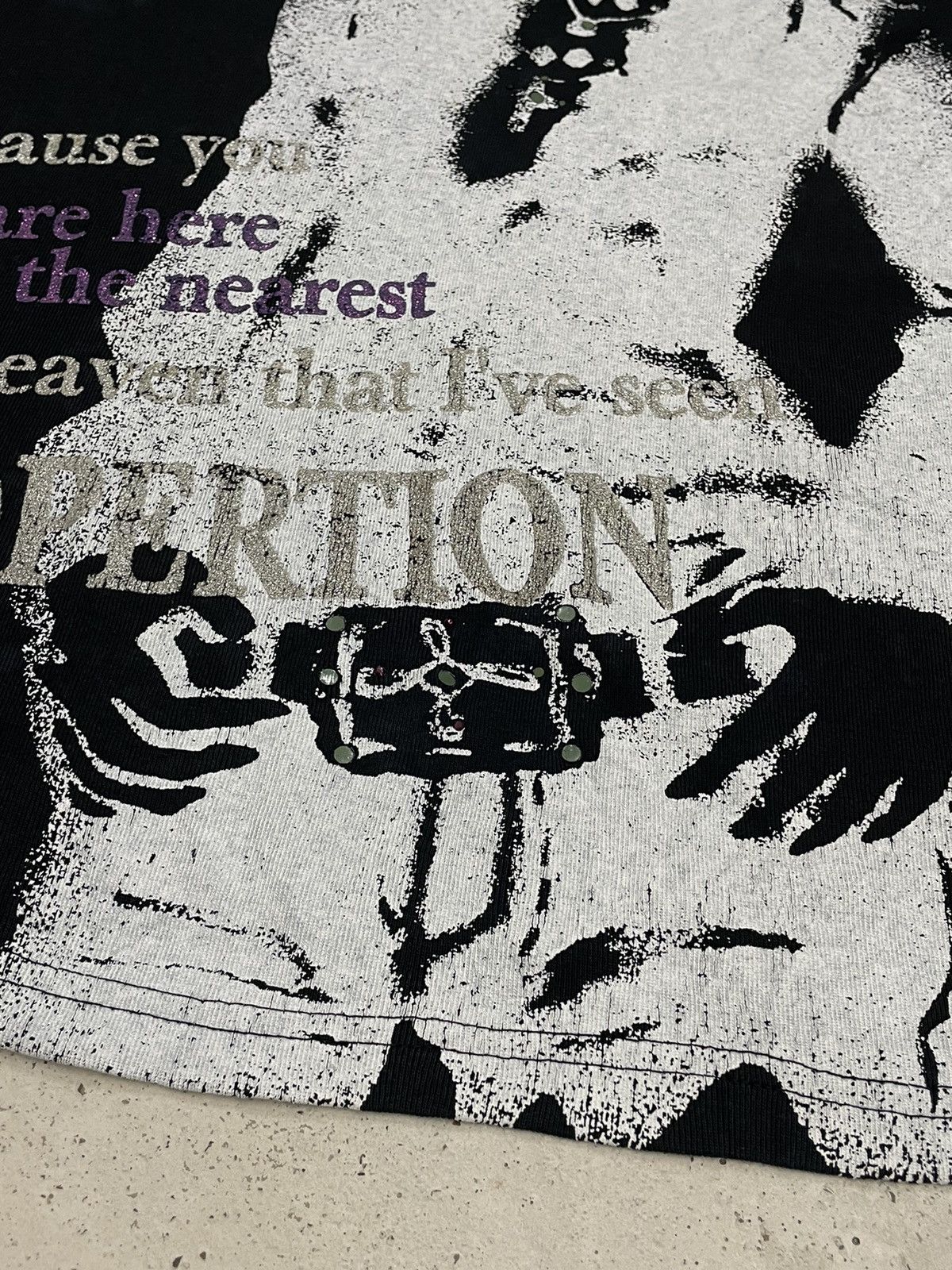 Japanese Brand Faded With Ease Love West Cooperation Hysteric Style Wording Size US M / EU 48-50 / 2 - 6 Thumbnail