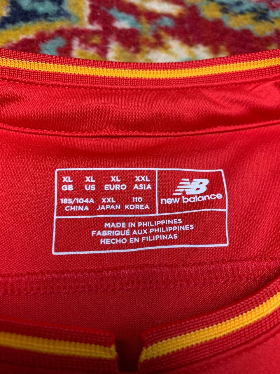 New Balance Liverpool Jersey Home football long sleeve shirt 2016 - 2017 Size US XL / EU 56 / 4 - 5 Thumbnail