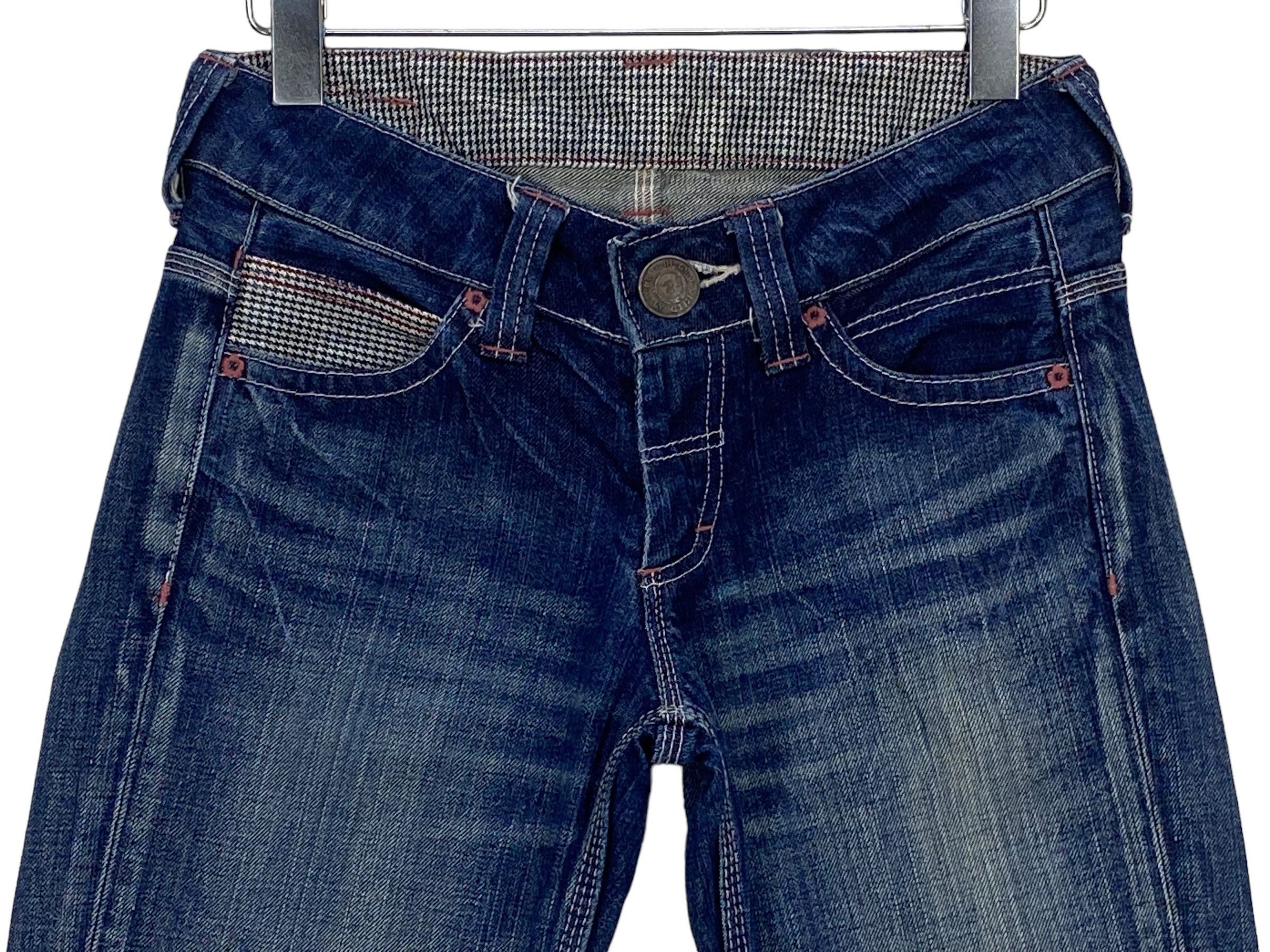 Japanese Brand Betty Smith Buckle Back Pants Japanese Brand Jeans Size 25" / US 0 / IT 36 - 3 Thumbnail