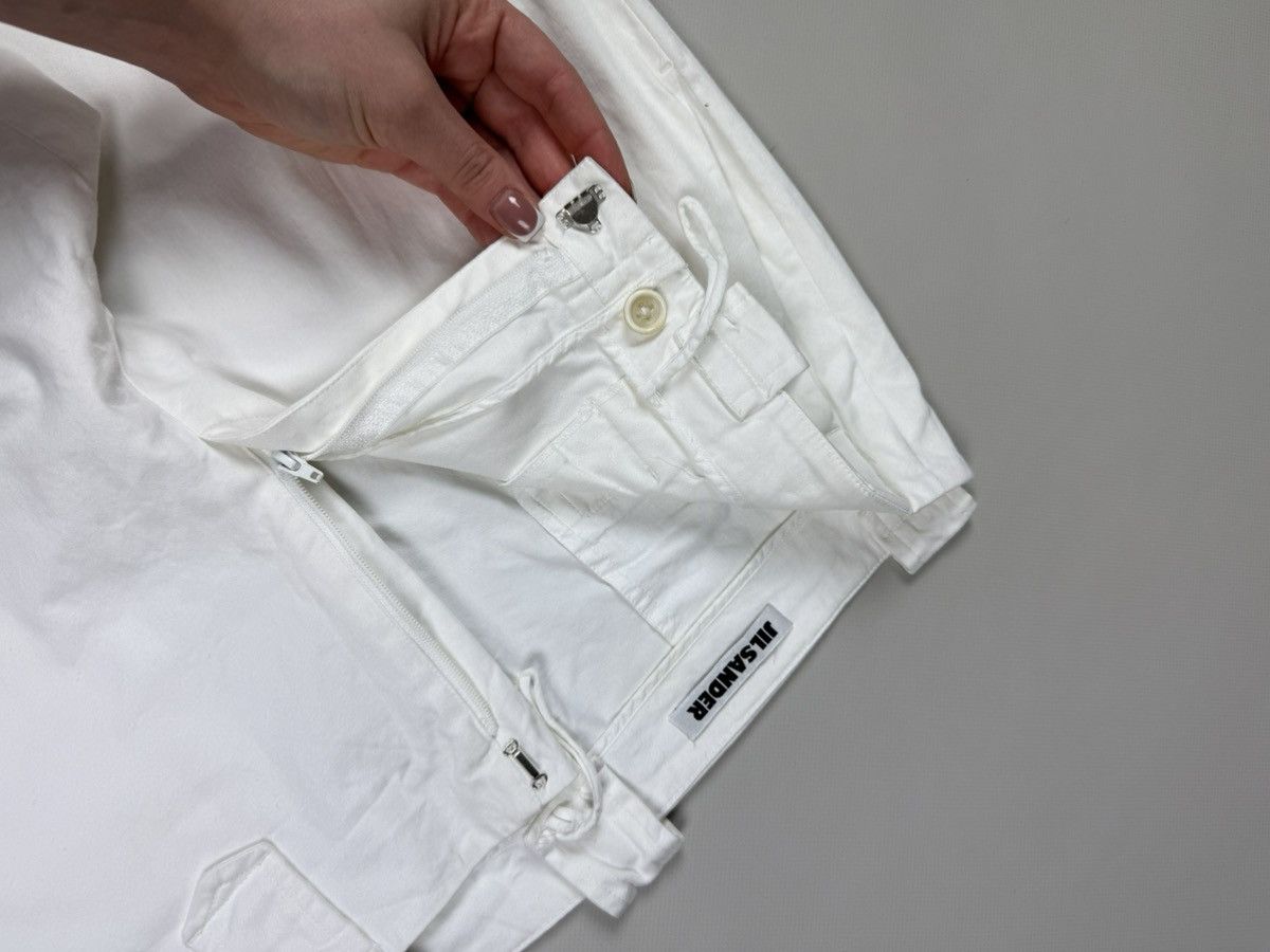 Jil Sander × Vintage Jil Sander Vintage Cropped Cotton Chino Pants Trousers Size 34" / US 12 / IT 48 - 10 Thumbnail