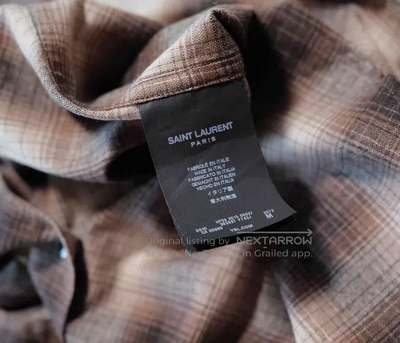 Saint Laurent Paris Saint Laurent Paris Western Style Shirt i Size US M / EU 48-50 / 2 - 4 Thumbnail