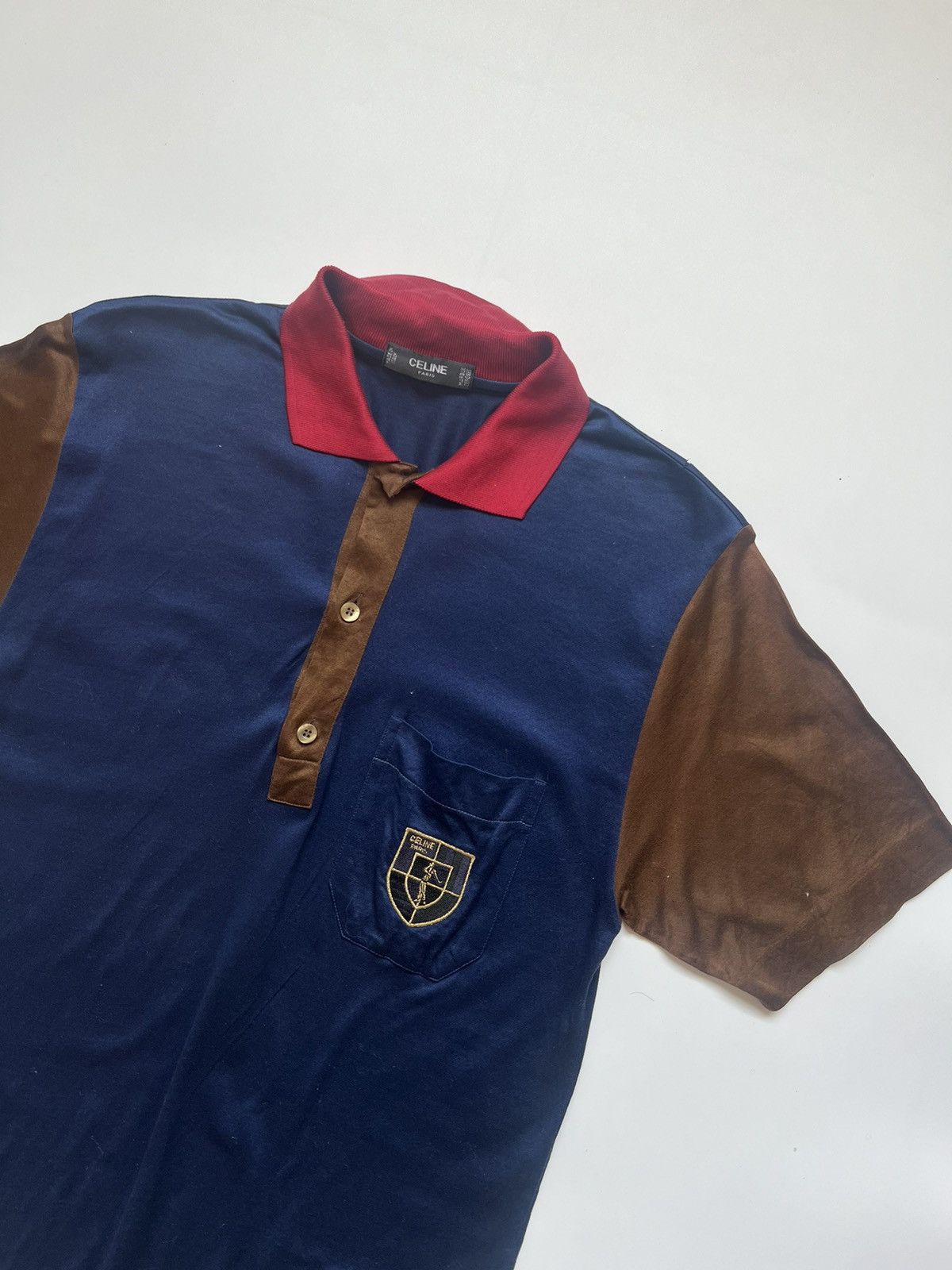 Celine Vintage Celine Sports Polos Size US S / EU 44-46 / 1 - 2 Thumbnail